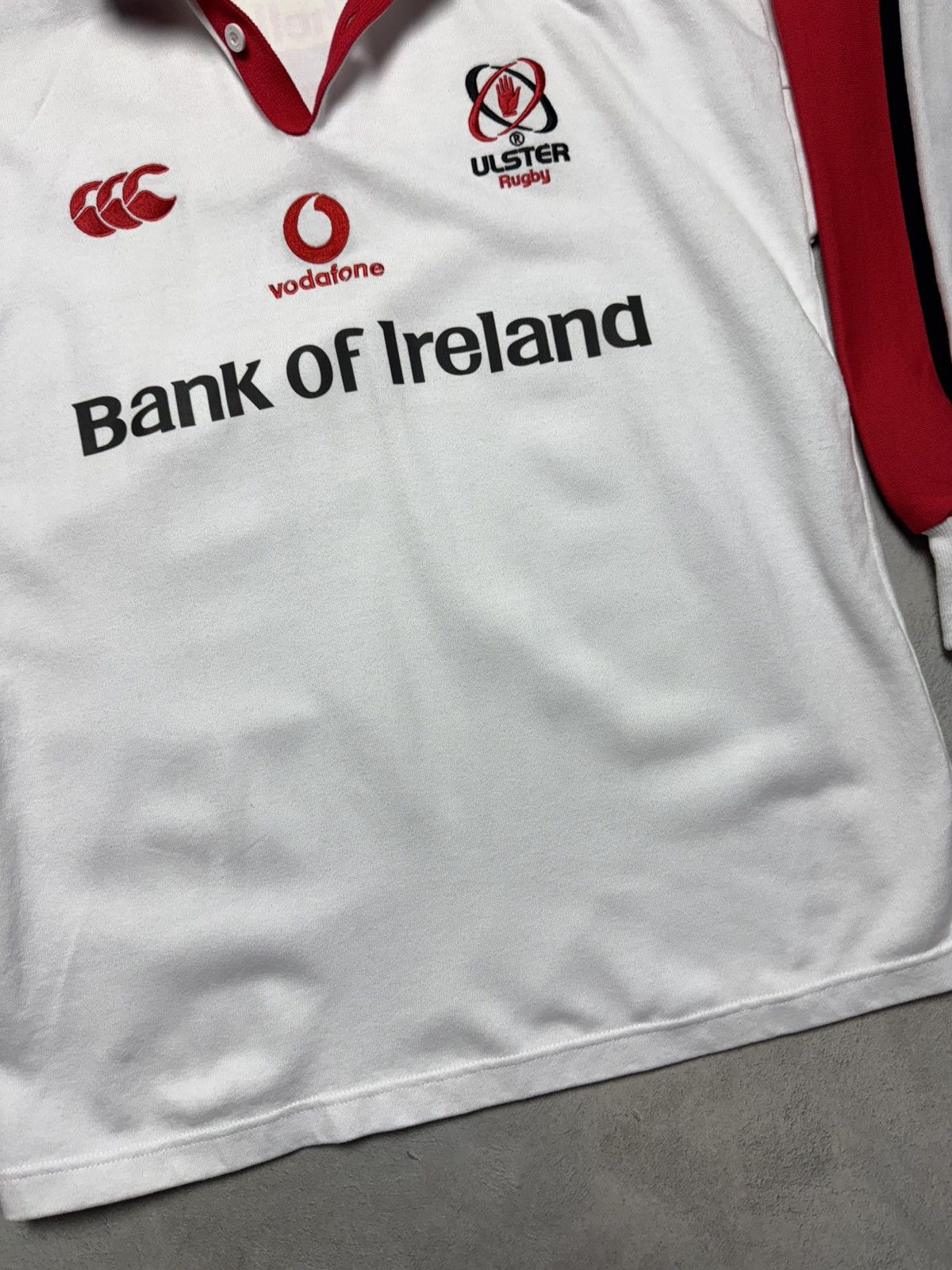 Canterbury of New Zealand Ulster 2004 Rugby Shirt Jersey Long Sleeve Canterbury Size US M / EU 48-50 / 2 - 4 Thumbnail