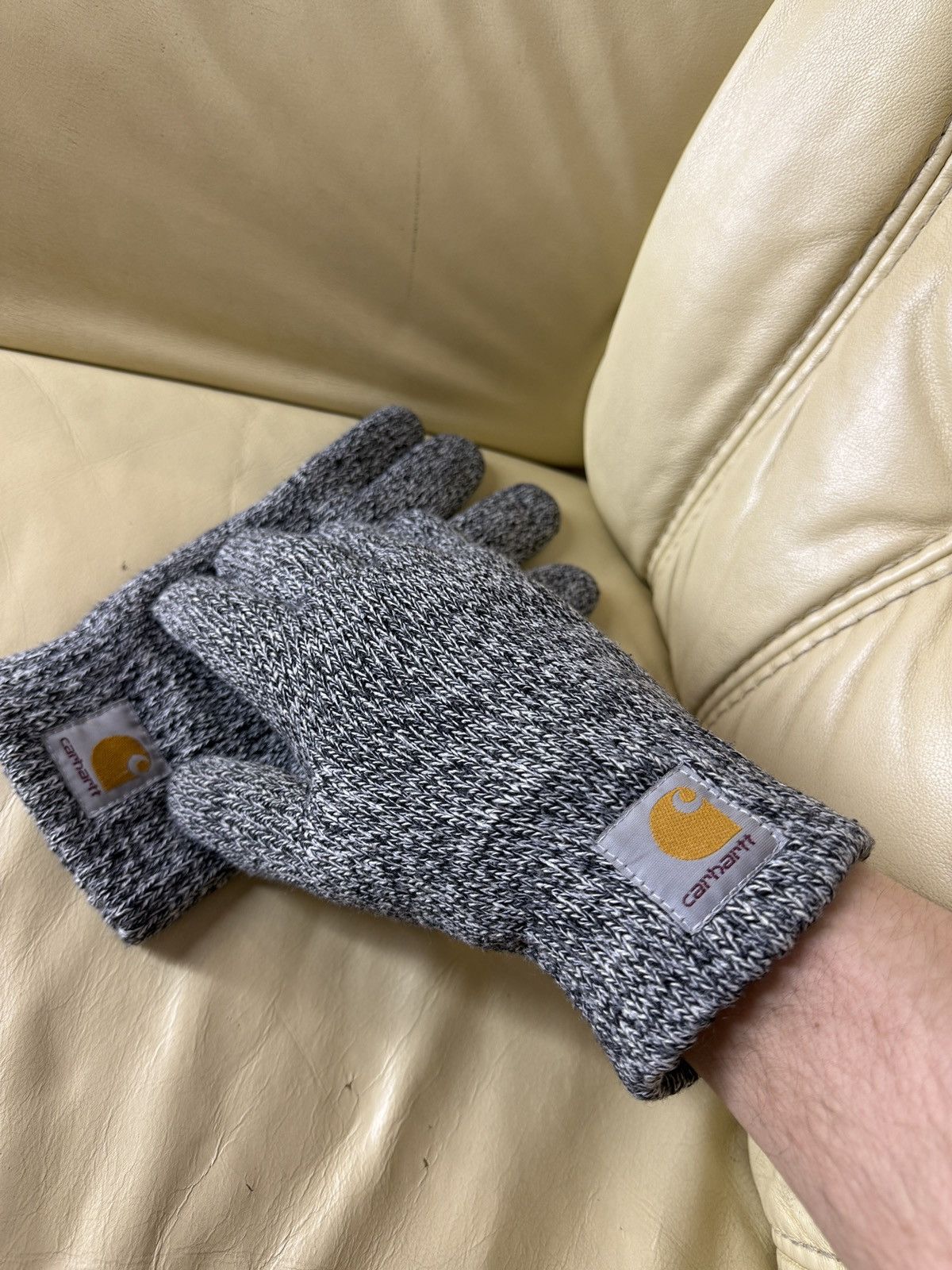 Carhartt Wip Carhartt WIP Scott Gloves Thinsulate Platinum Size ONE SIZE - 2 Thumbnail