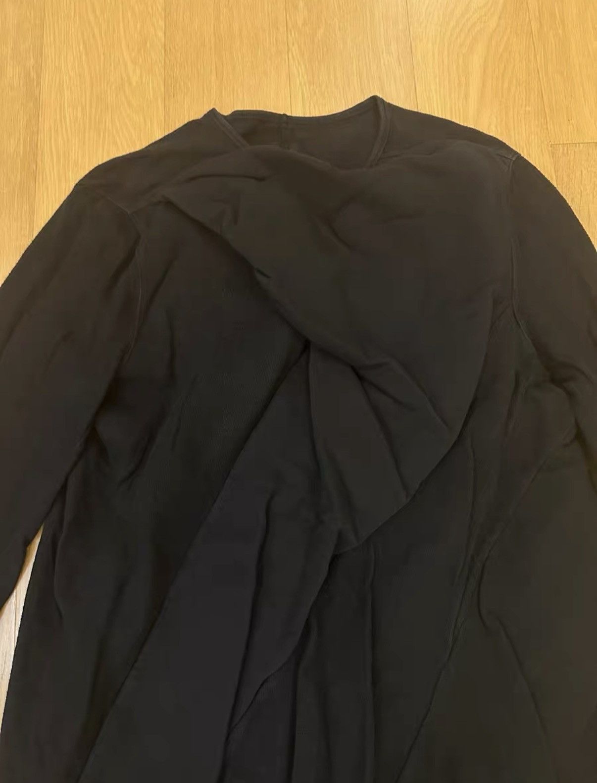 Rick Owens Rick Owens design long-sleeve heavyweight T-shirt Size US XS / EU 42 / 0 - 2 Thumbnail
