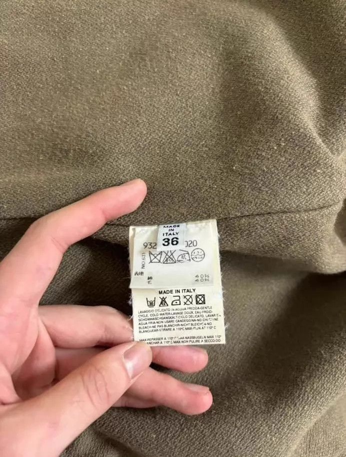 Maison Margiela Maison Margiela Vtg Milk-Tan Distressed Jacket Size XS / US 0-2 / IT 36-38 - 4 Thumbnail