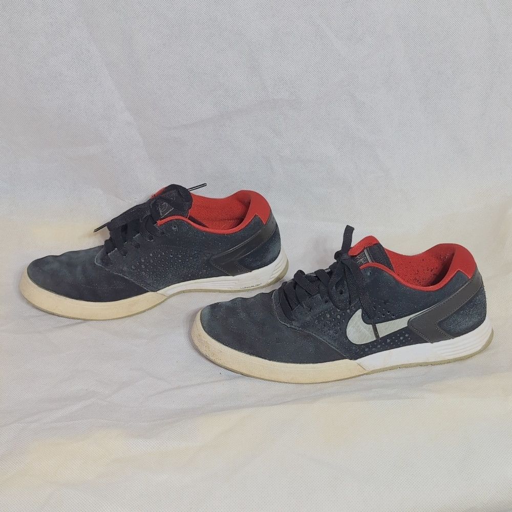Nike Nike Sz 8 Paul Rodriguez Men's Black and Red Skateboard Sne Size US 8 / EU 41 - 4 Thumbnail