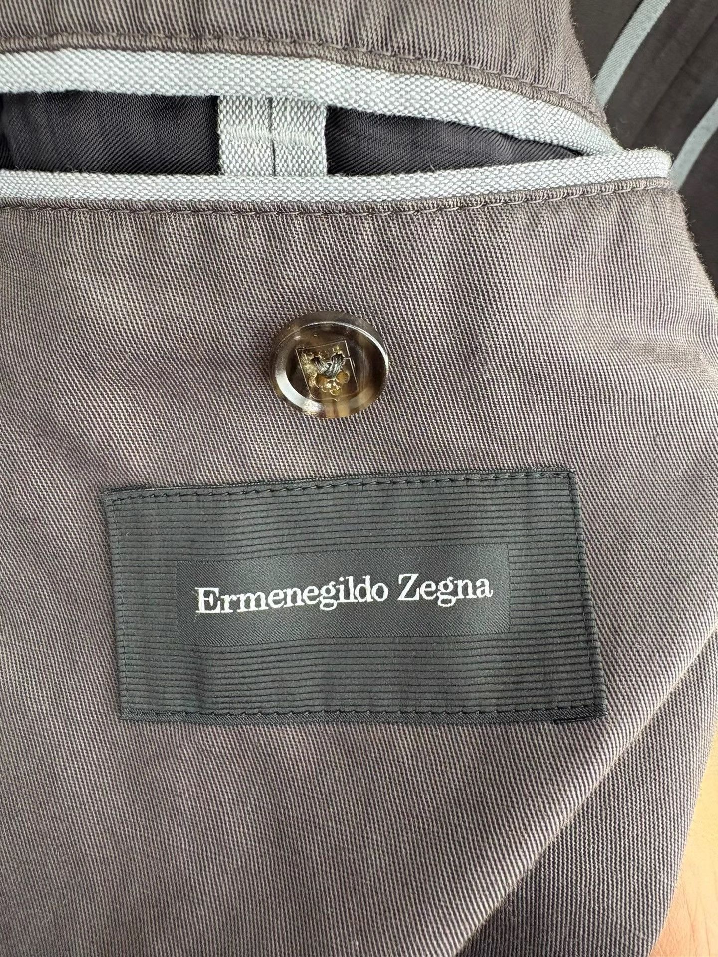 Ermenegildo Zegna Ermenegildo Zegna Casual Suit Jacket K29 Size US L / EU 52-54 / 3 - 3 Thumbnail