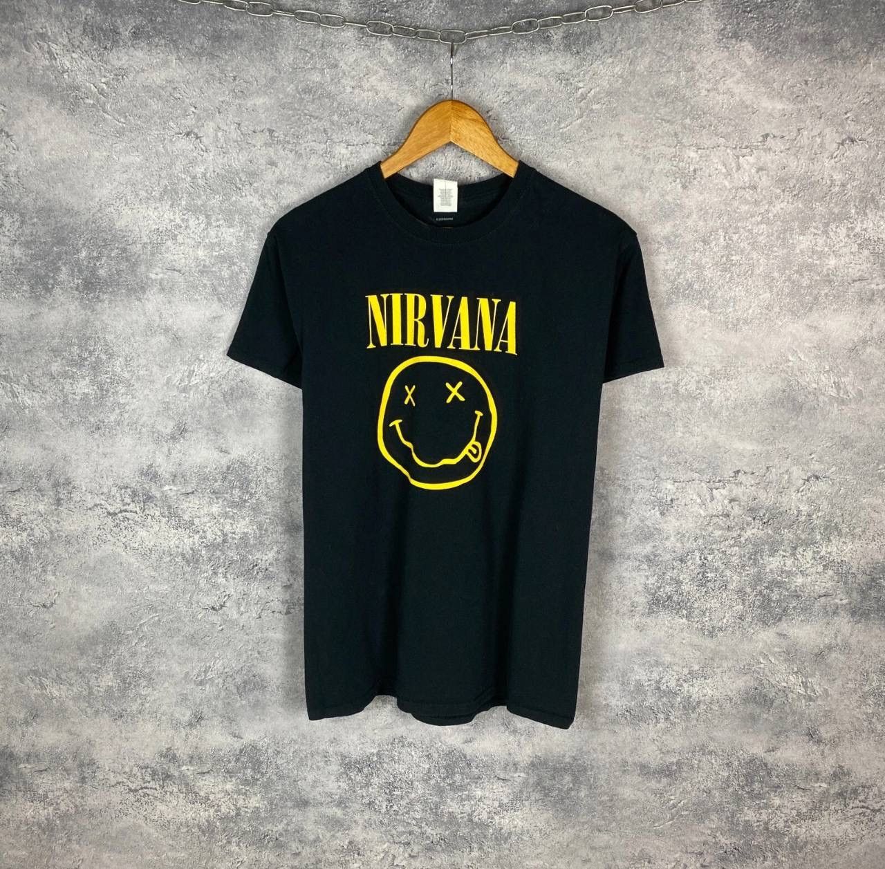 Nirvana Nirvana Tee Men's Size M Black Short Sleeve Size US M / EU 48-50 / 2 - 1 Thumbnail