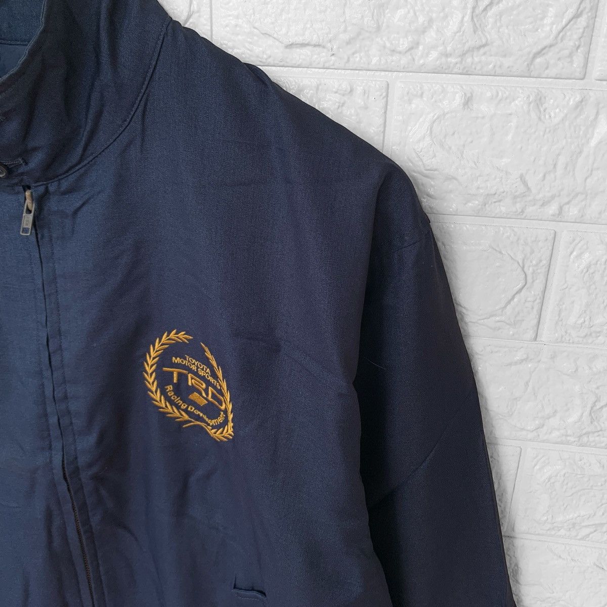 Vintage Vintage 90s Toyota Motorsport Navy Jacket Nylon Embroidered Size US M / EU 48-50 / 2 - 7 Thumbnail