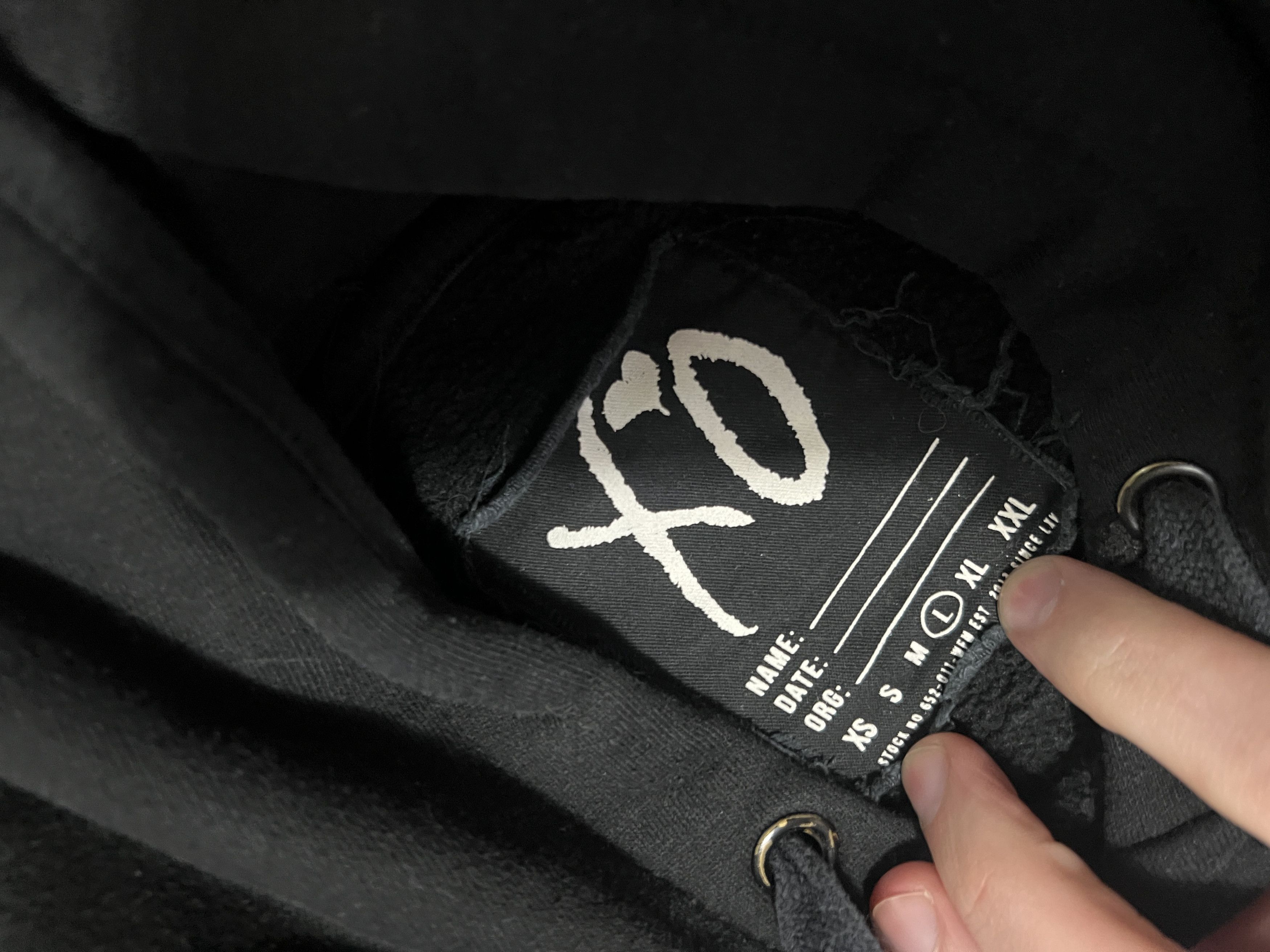 The Weeknd The Weeknd XO Overdose Hoodie 2016 XOTWOD Size US L / EU 52-54 / 3 - 5 Thumbnail