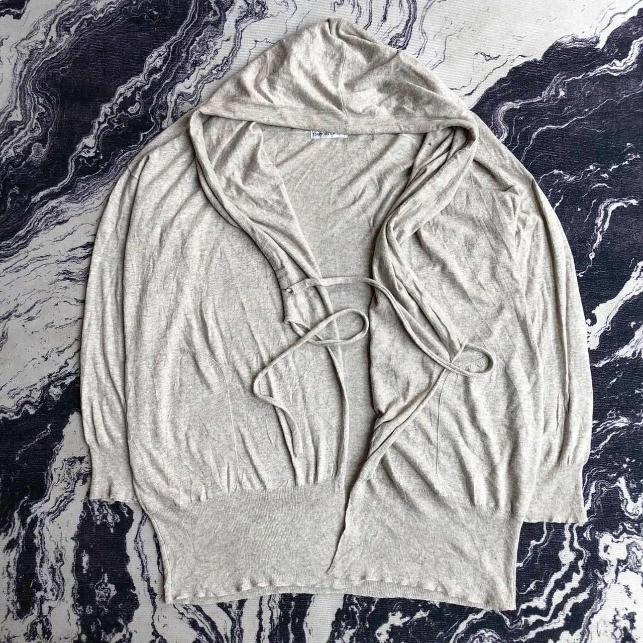 Tsumori Chisato Tsumori Chisato Asymmectrical Thin Outerwear/Cardigan Hooded Size M / US 6-8 / IT 42-44 - 1 Thumbnail