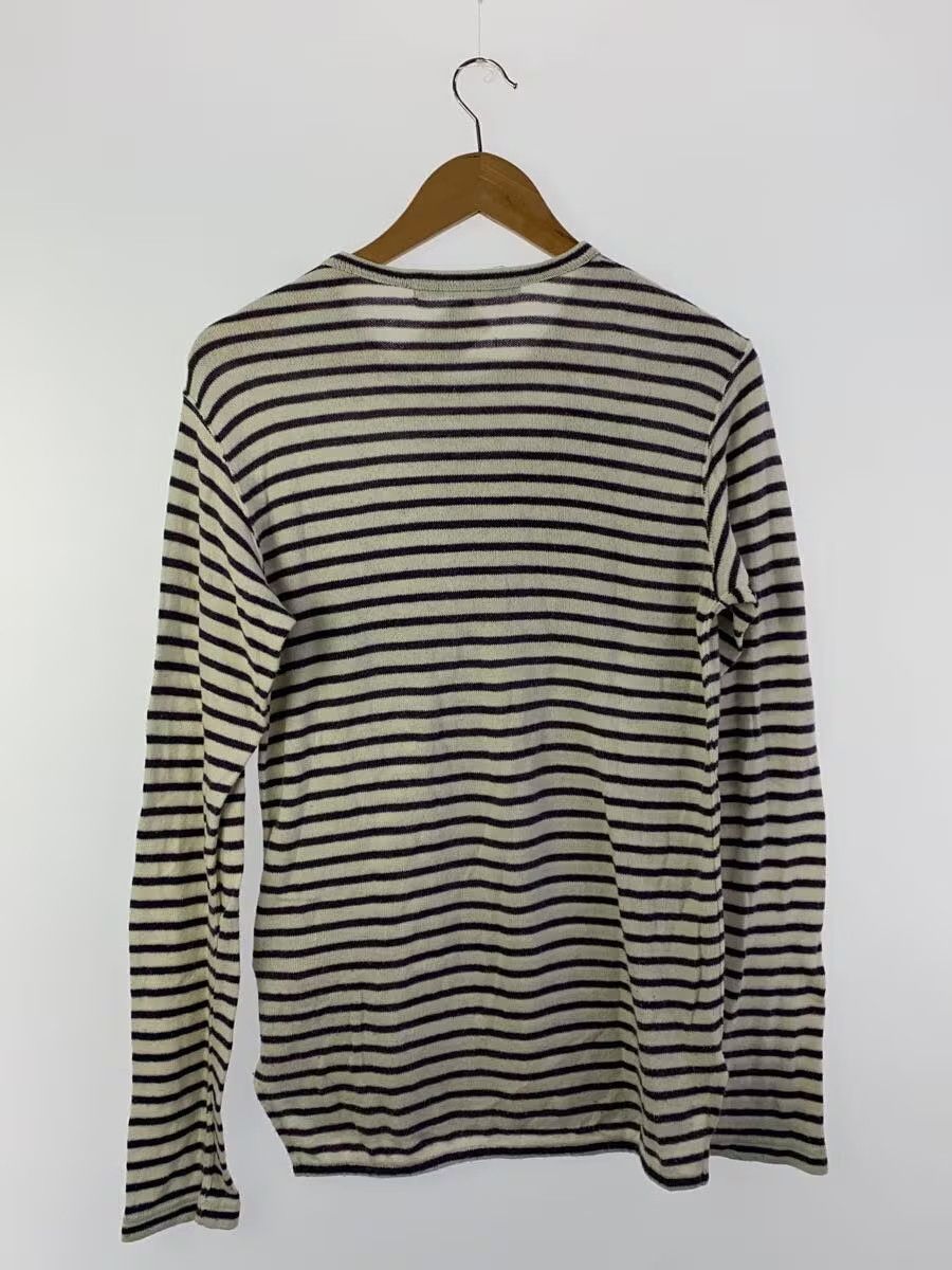 Comme des Garcons × Junya Watanabe Patchwork Striped Cotton Knit Sweater Size US M / EU 48-50 / 2 - 2 Thumbnail