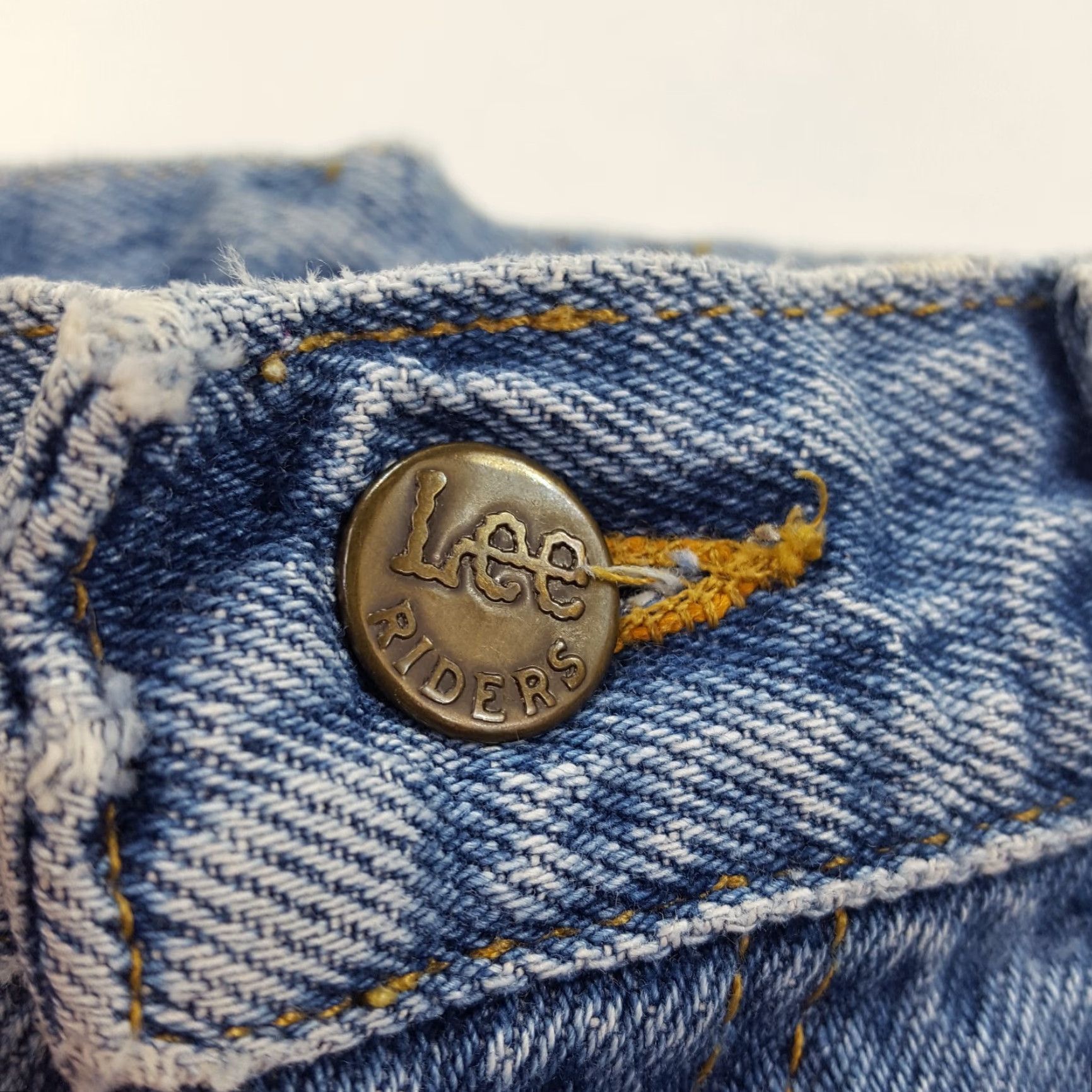 Lee Vintage Lee Women's Size 12 Relaxed Tapered High Waist Retro Denim Blue Jeans Size 34" / US 12 / IT 48 - 5 Thumbnail