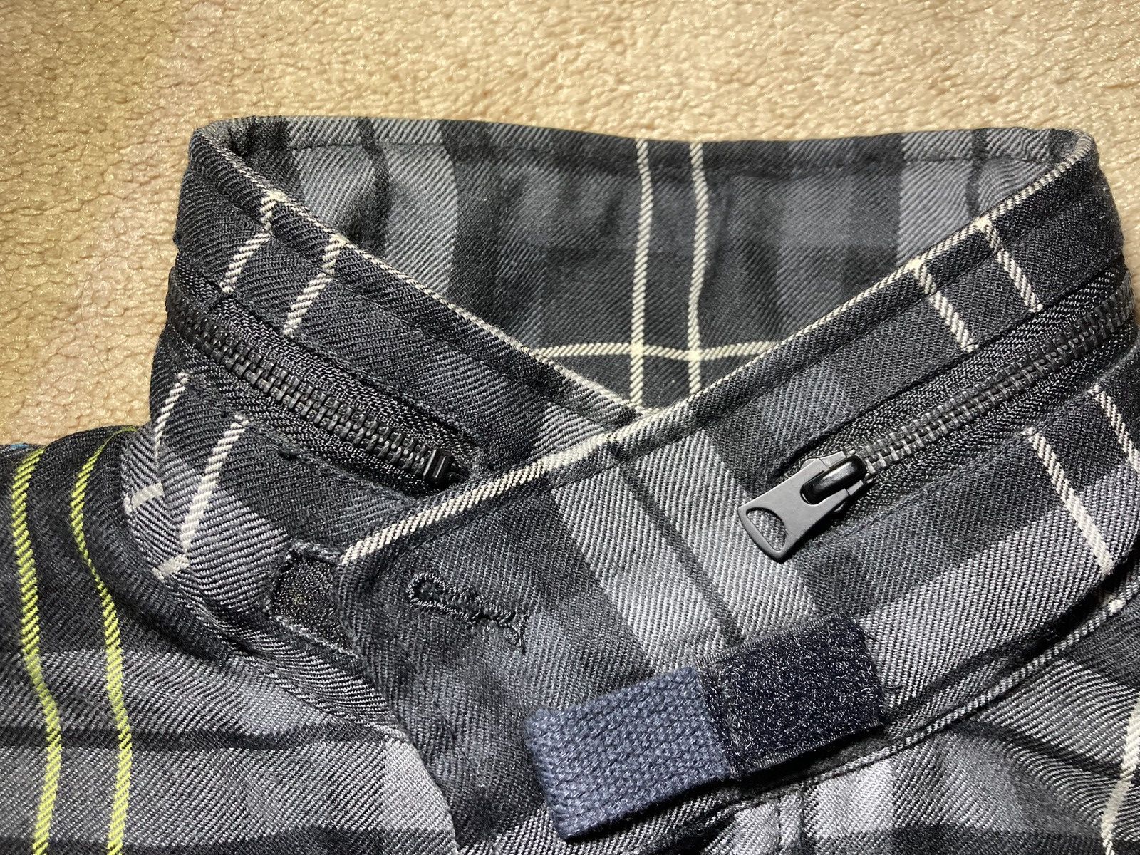 Bape × Neighborhood 2004 Bape Neighborhood Fleece Lined Plaid Jacket OG Vintage Size US M / EU 48-50 / 2 - 4 Thumbnail