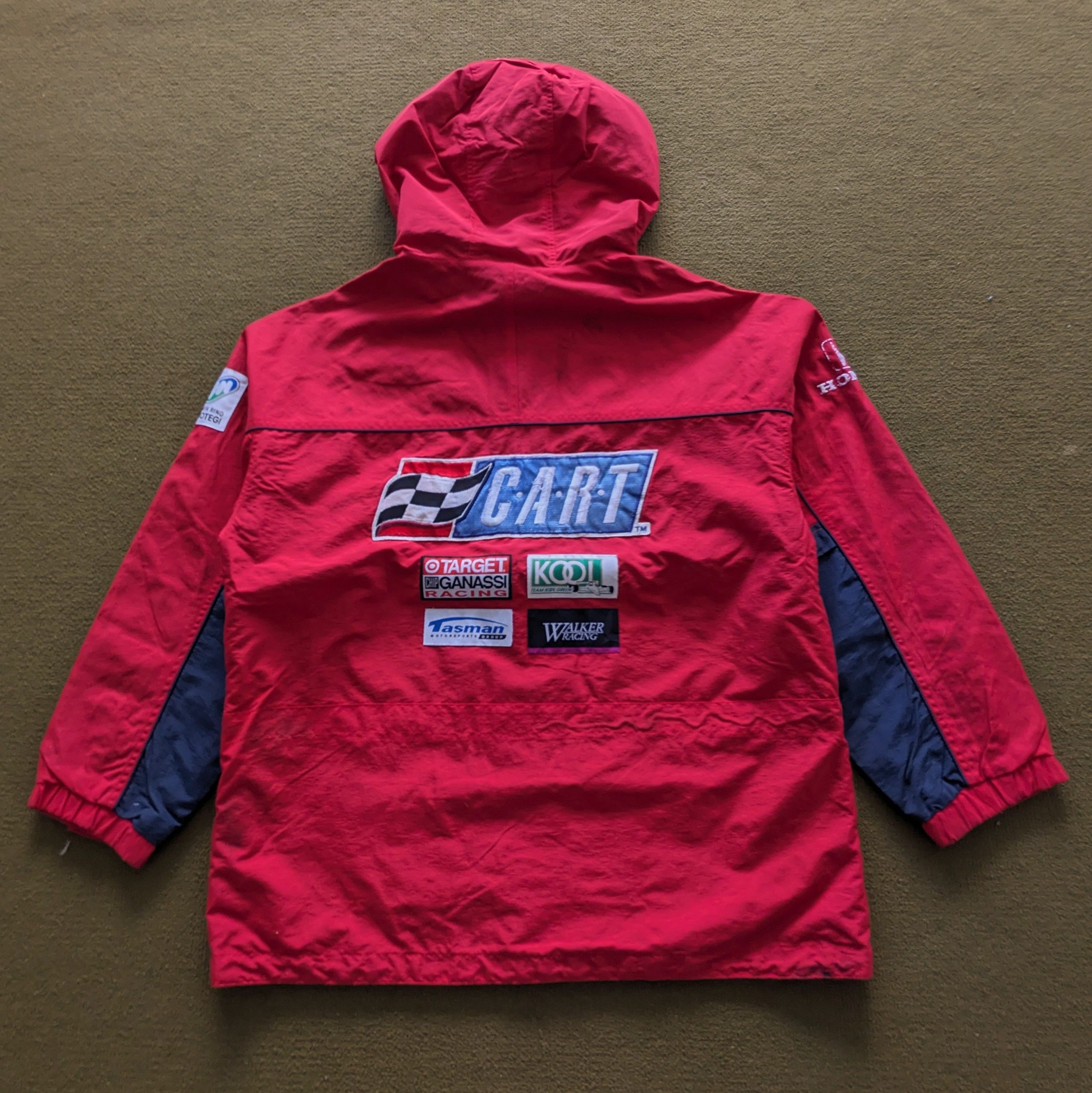 Vintage Vintage HONDA C.A.R.T Racing Zipper Jacket Size US L / EU 52-54 / 3 - 1 Thumbnail