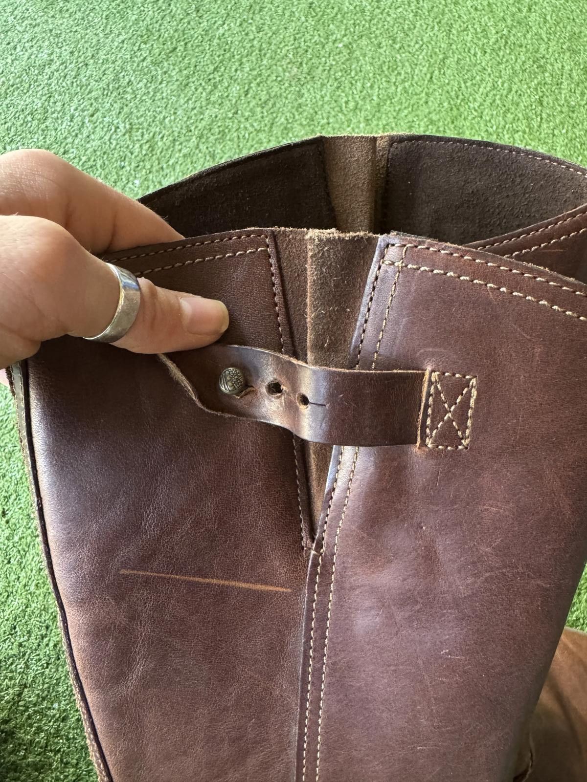 Timberland Timberland Leather Riding Boots Size ONE SIZE - 3 Thumbnail