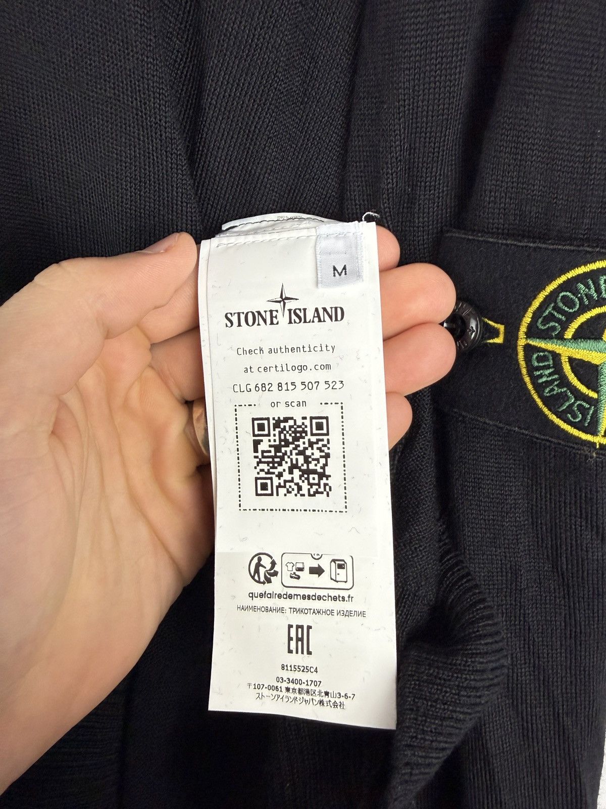 Stone Island Black Stone Island turtleneck sweater (brand new with tags) Size US M / EU 48-50 / 2 - 10 Thumbnail