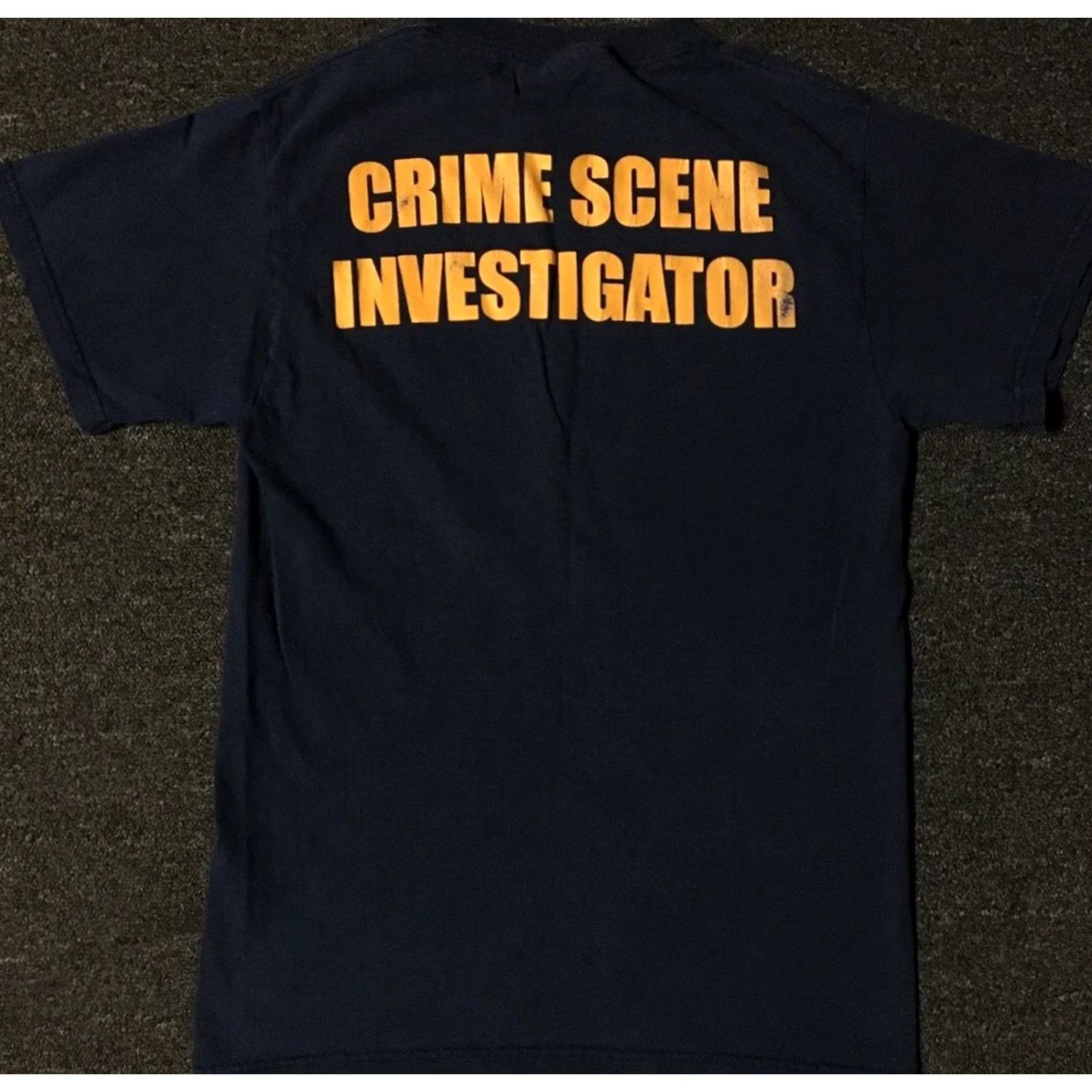 Vintage VINTAGE CSI New York Crime Scene Investigator Faded Shirt S NYPD Police Grunge 90s Shirt Mens Blue Short Sleeve Boots Size US S / EU 44-46 / 1 - 2 Thumbnail