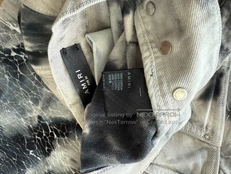Amiri Amiri Water-washed denim pants Size US 32 / EU 48 - 6 Thumbnail