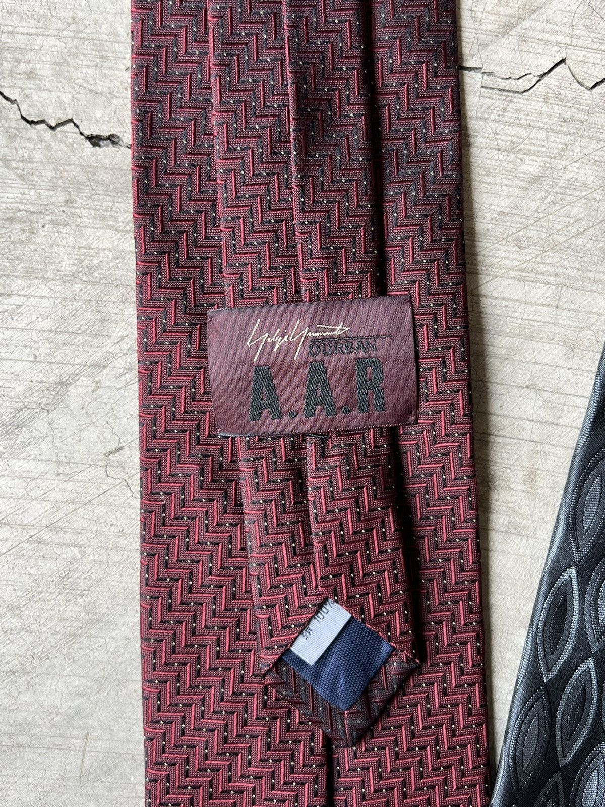 Yohji Yamamoto Yohji yamamoto japan tie Japanese necktie ysaccs Size ONE SIZE - 2 Thumbnail