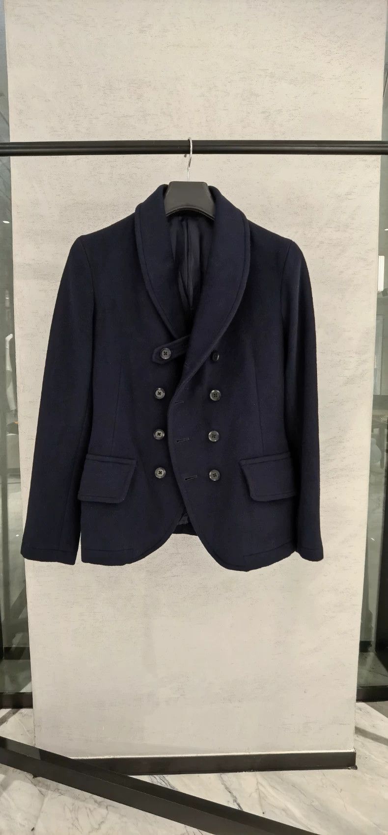 Yohji Yamamoto Yohji Yamamoto size 2 Cashmere blazer Size 36R - 1 Thumbnail