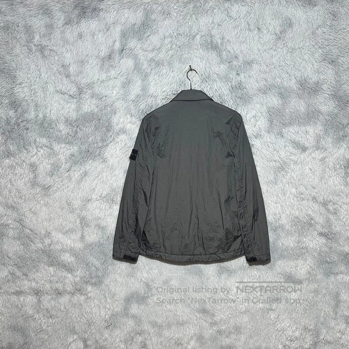Stone Island stone island 23fw crinkled nylon jacket. Size US M / EU 48-50 / 2 - 2 Thumbnail