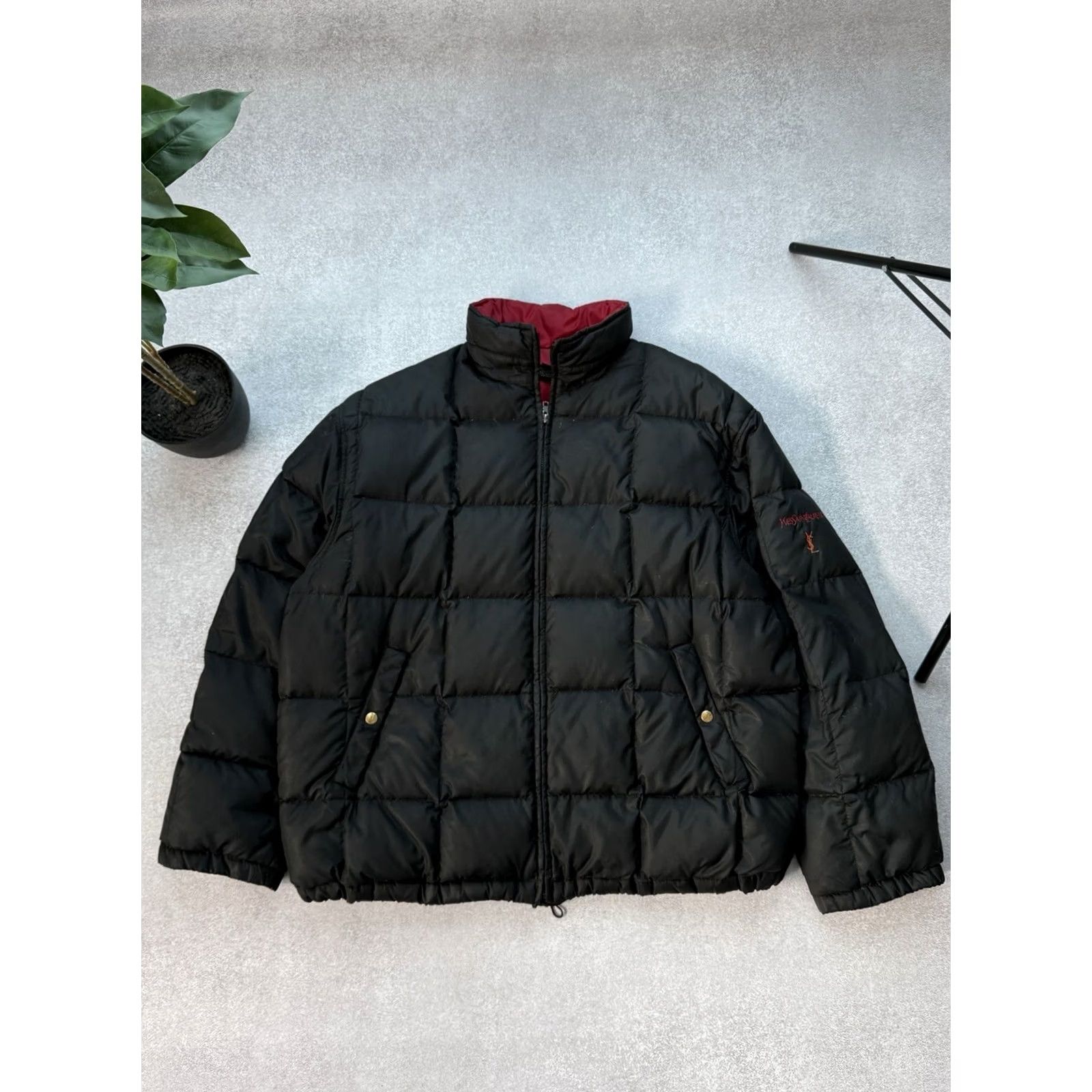 Yves Saint Laurent VINTAGE Yves Saint Laurent Down Jacket Black Men’s L Jacket Size US L / EU 52-54 / 3 - 4 Thumbnail