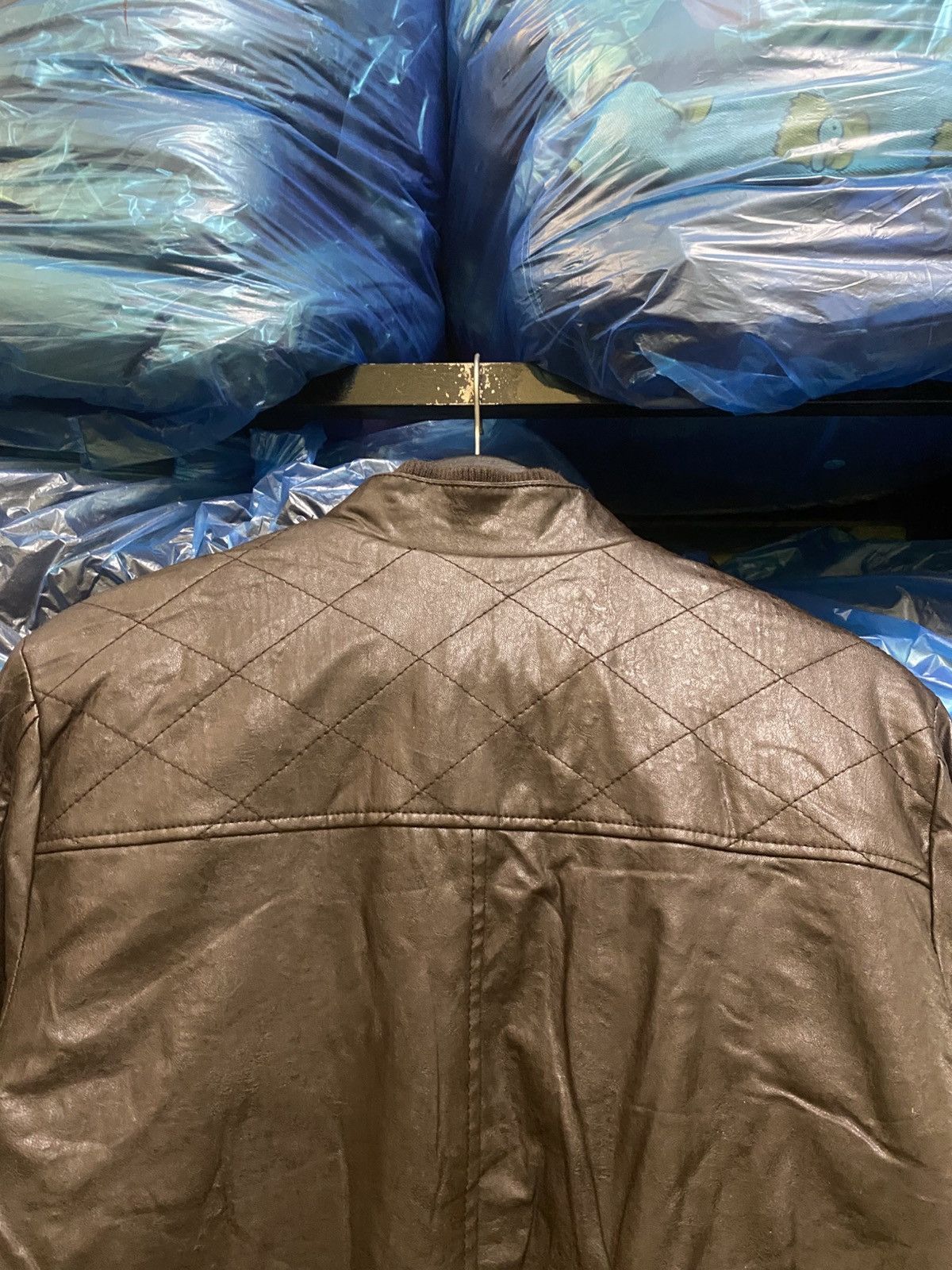 April 77 Vintage April 77 Quilted Brown Leather Biker Jacket Ribben Size US S / EU 44-46 / 1 - 10 Thumbnail