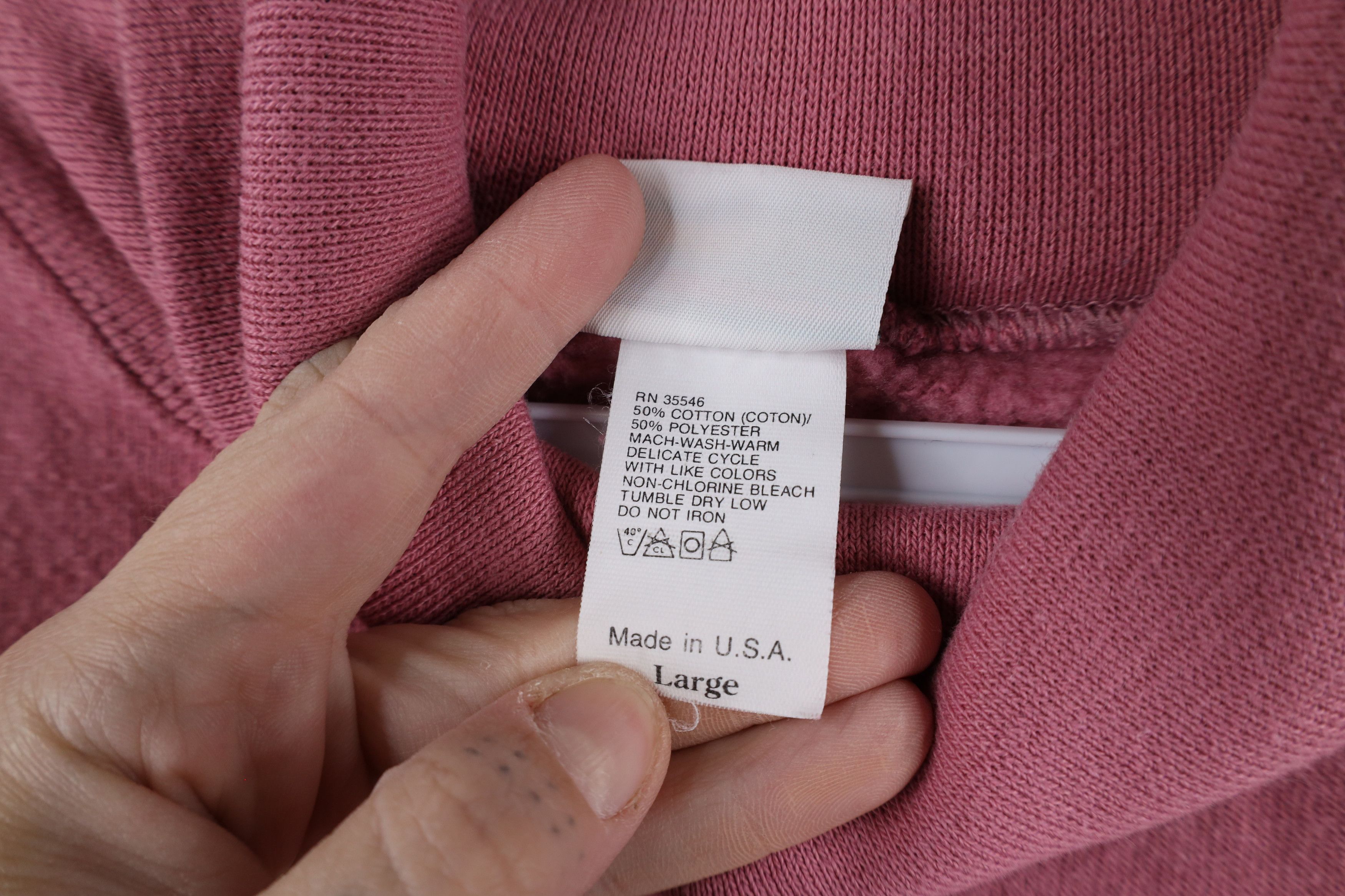 Vintage Vintage 90s Streetwear Baggy Tunic Turtleneck Sweatshirt USA Size L / US 10 / IT 46 - 7 Thumbnail