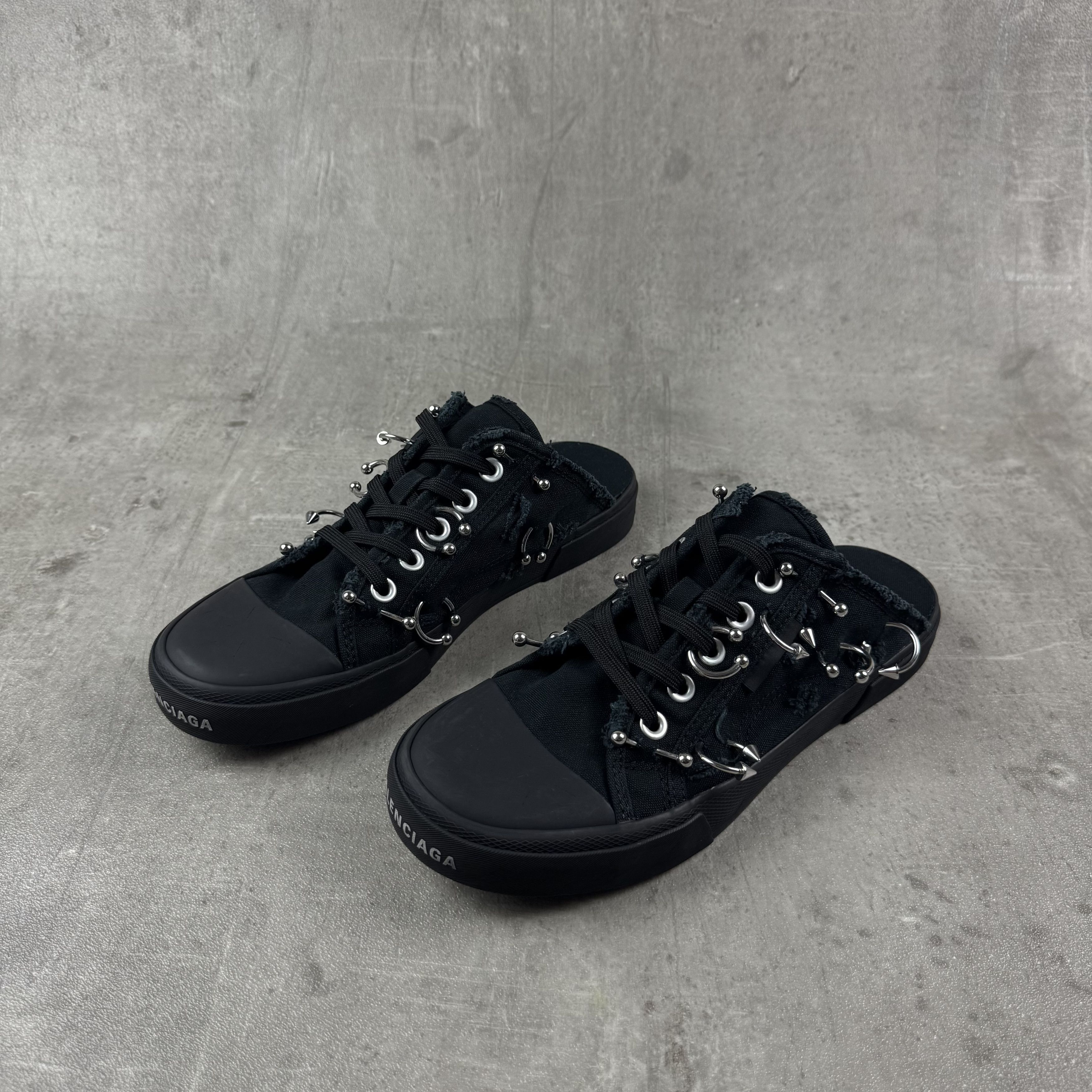 Balenciaga BALENCIAGA Piercing Paris Mule Sneakers Size US 7 / EU 40 - 3 Thumbnail