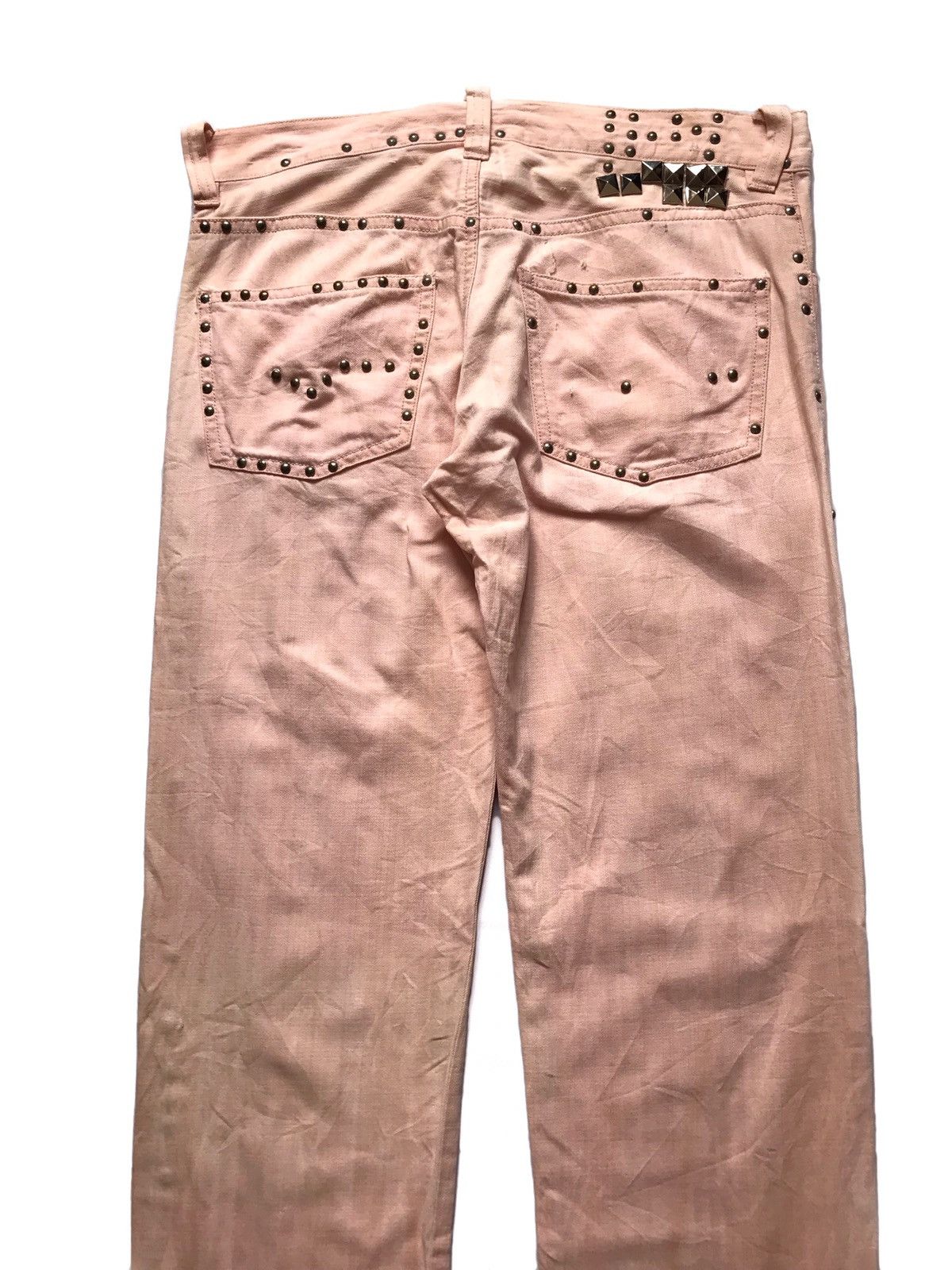 Designer × Nozomi Ishiguro NOZOMI ISHIGURO PUNK STYLE BUTTON SPARK TROUSER PANTS Size US 32 / EU 48 - 5 Thumbnail