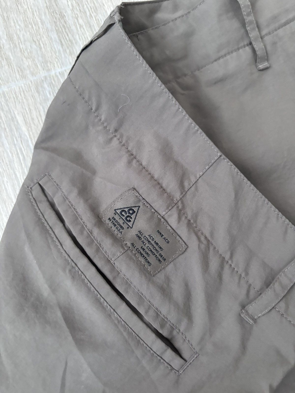 Nike ACG × Vintage Vintage Nike ACG cargo neylon pants 90s rare Size US 34 / EU 50 - 6 Thumbnail