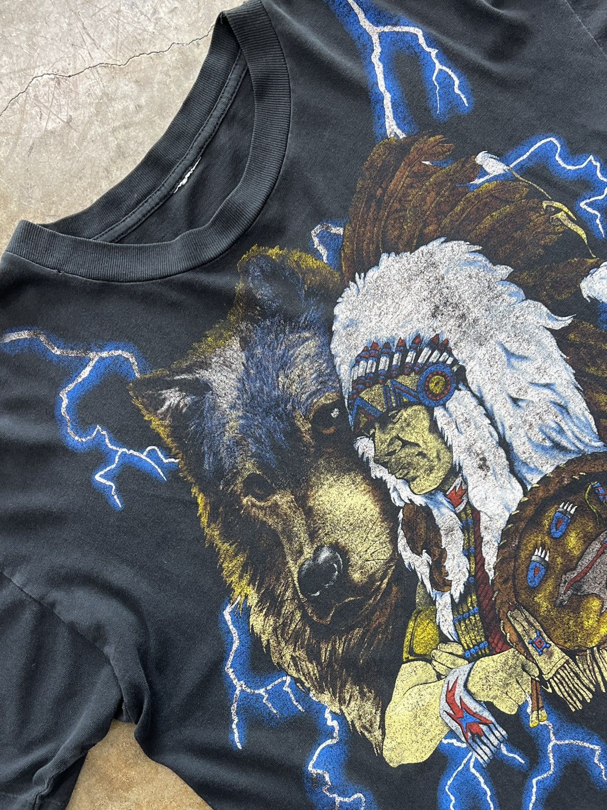 Harley Davidson × Vintage Rare Harley Davidson Thunder & Lightning