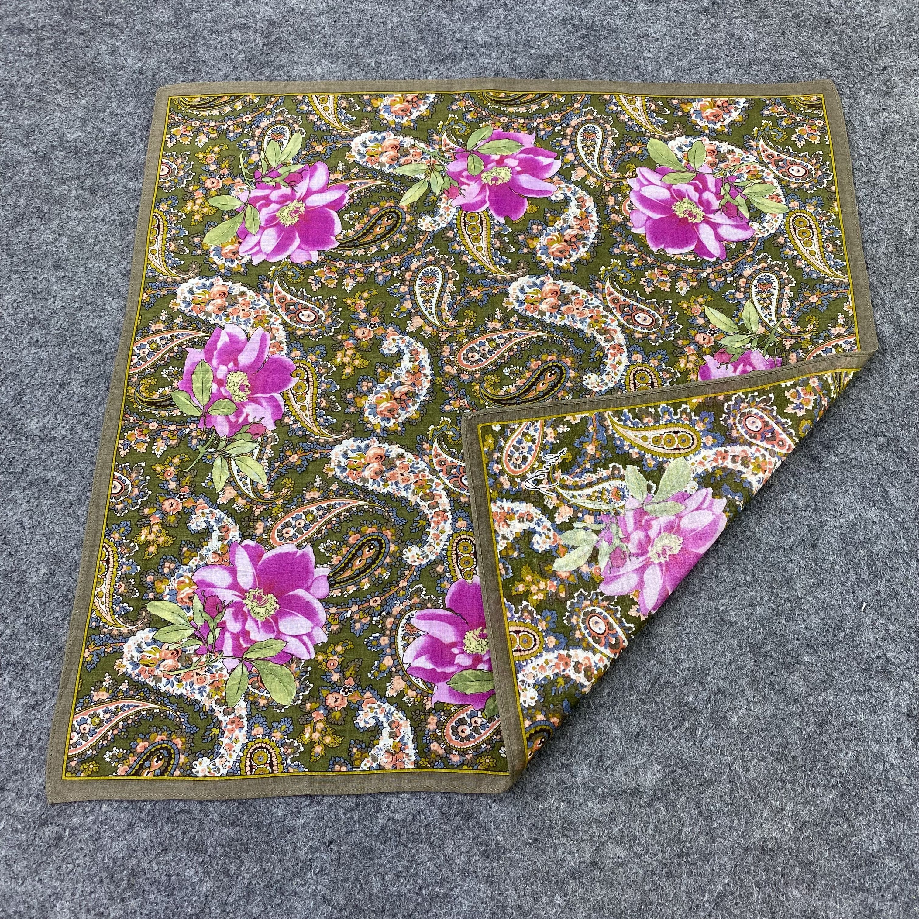 Kenzo Kenzo Handkerchief Neckerchief Bandana-B1823 Size ONE SIZE - 5 Thumbnail