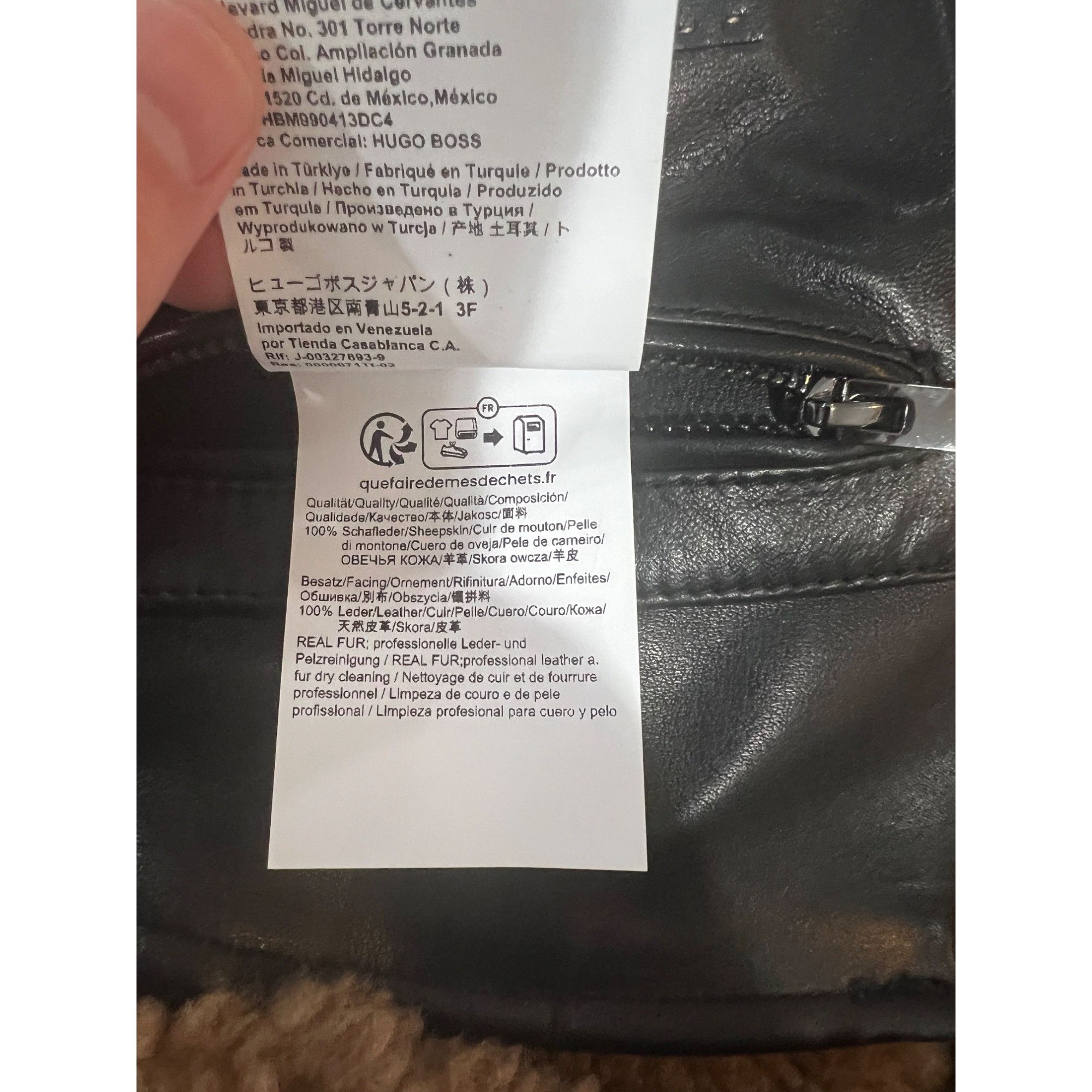 Hugo Boss Hugo Boss Leather Sheepskin and Real Fir Lined Mens Jacket N Size US XS / EU 42 / 0 - 12 Thumbnail