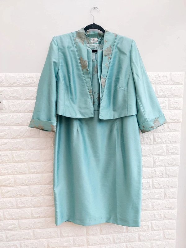 Vintage Roman Dress And Blazer 18 Size XL / US 12-14 / IT 48-50 - 5 Thumbnail