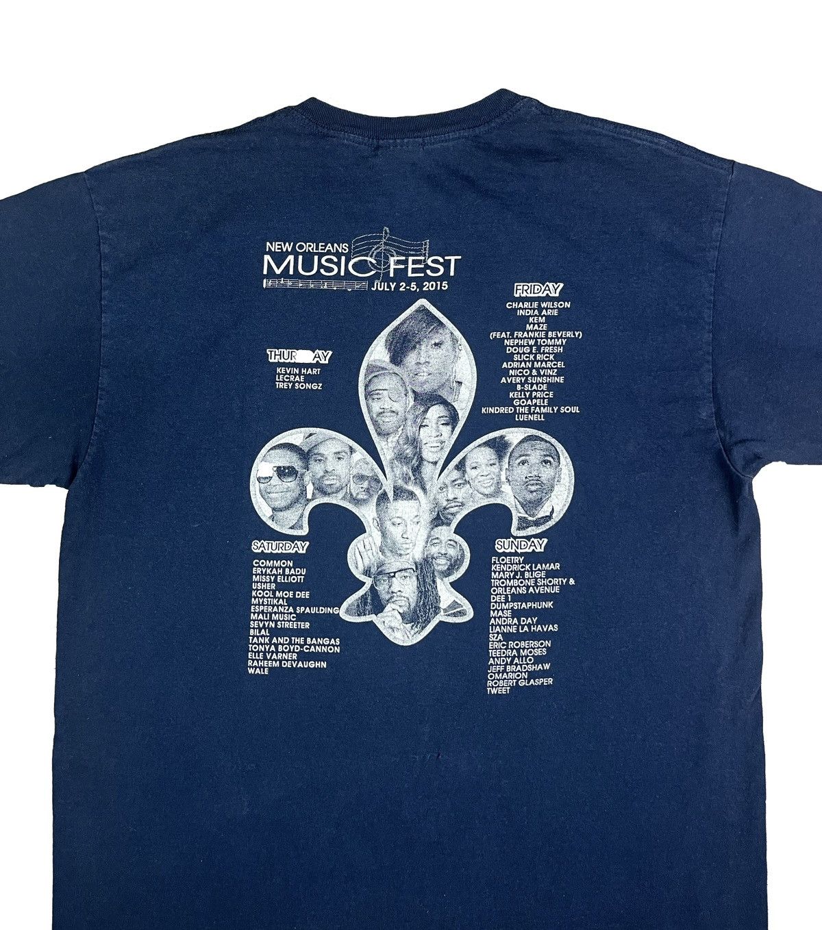 Band Tees × Vintage 2015 New Orleans Music Festival T-Shirt 🎤 Size US L / EU 52-54 / 3 - 2 Thumbnail