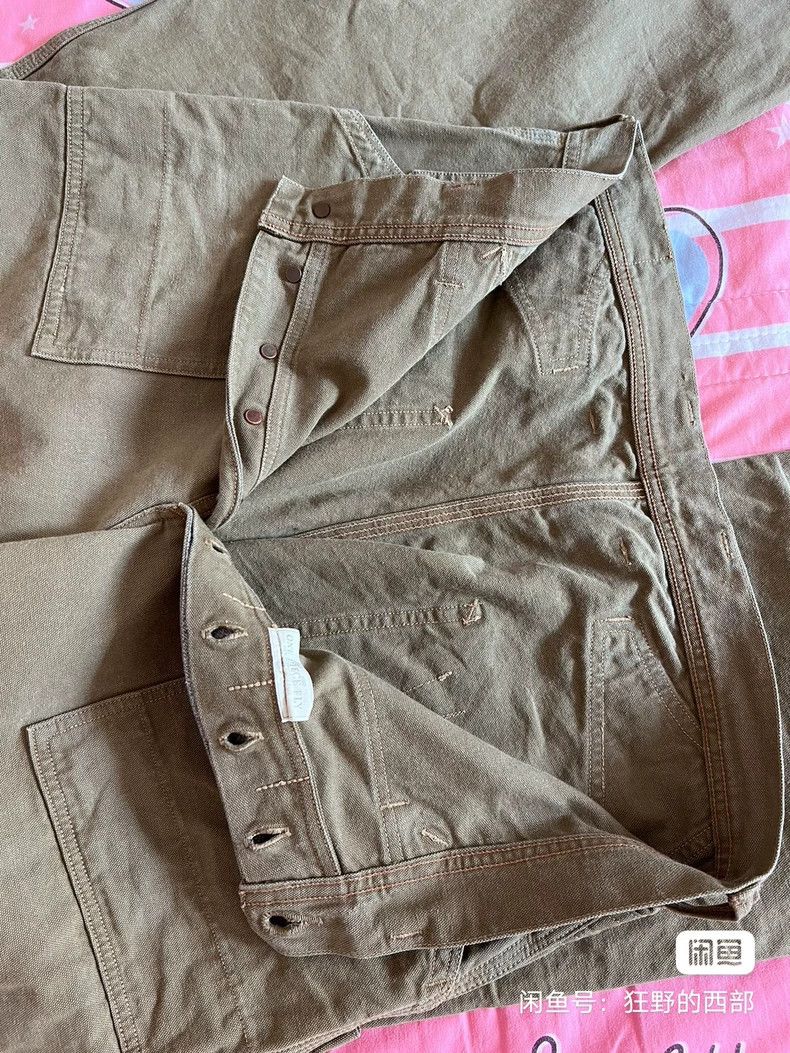 Freewheelers Freewheelers Medium-pound high-density vulcanised dyed sai Size US 34 / EU 50 - 4 Thumbnail