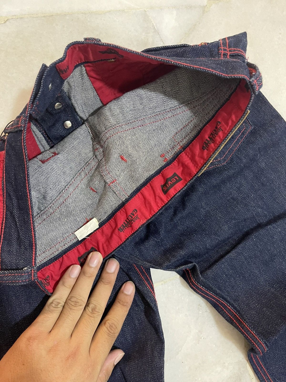Jean Paul Gaultier Limited Edition Jean Paul Gaultier X Levis Jeans Size US 28 / EU 44 - 13 Thumbnail