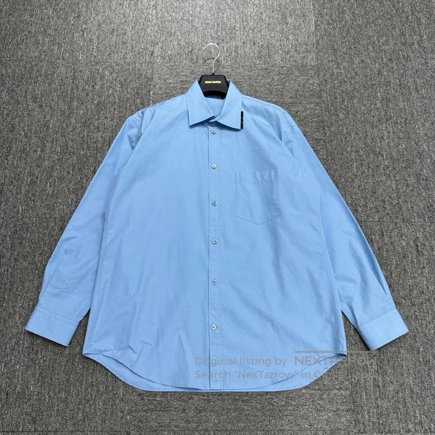 Balenciaga Blue Long Sleeve Button-Up Shirt. Size US S / EU 44-46 / 1 - 1 Thumbnail