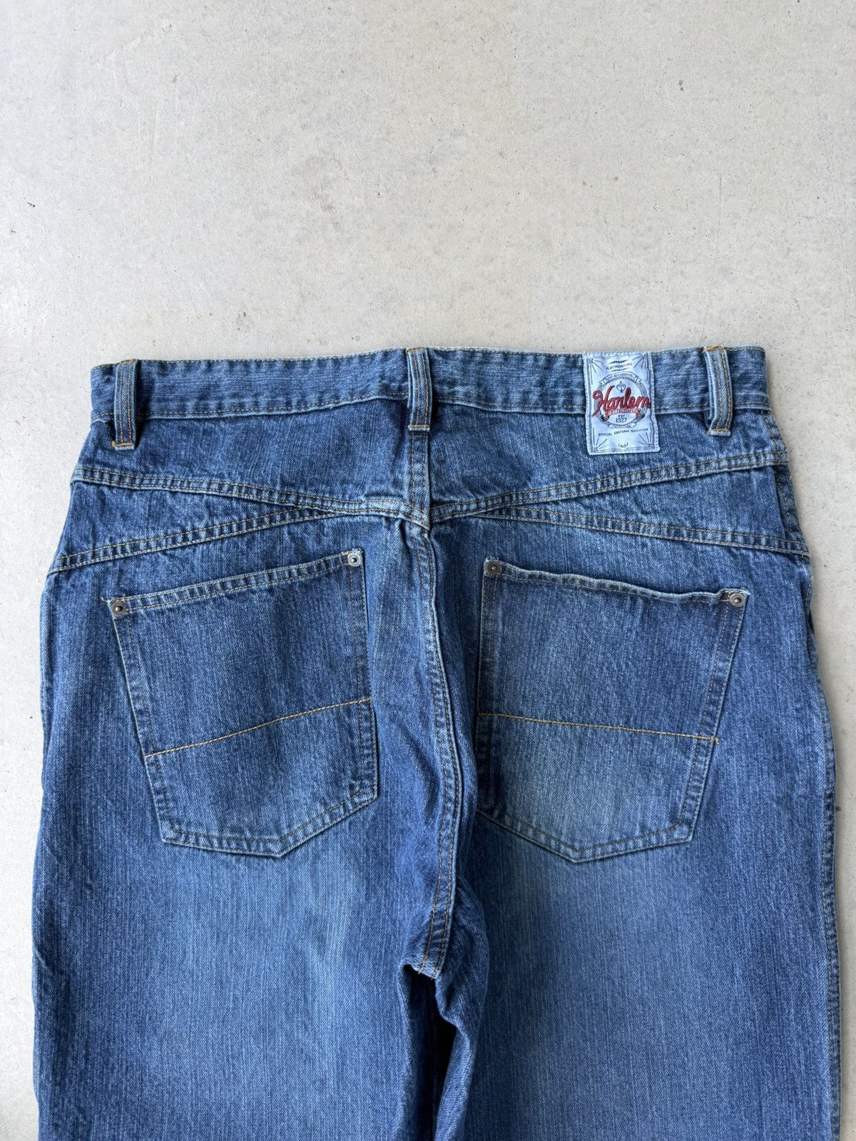Fubu Vintage Y2K Fubu Halen Globetrotter Baggy Denim Jeans Size US 36 / EU 52 - 5 Thumbnail