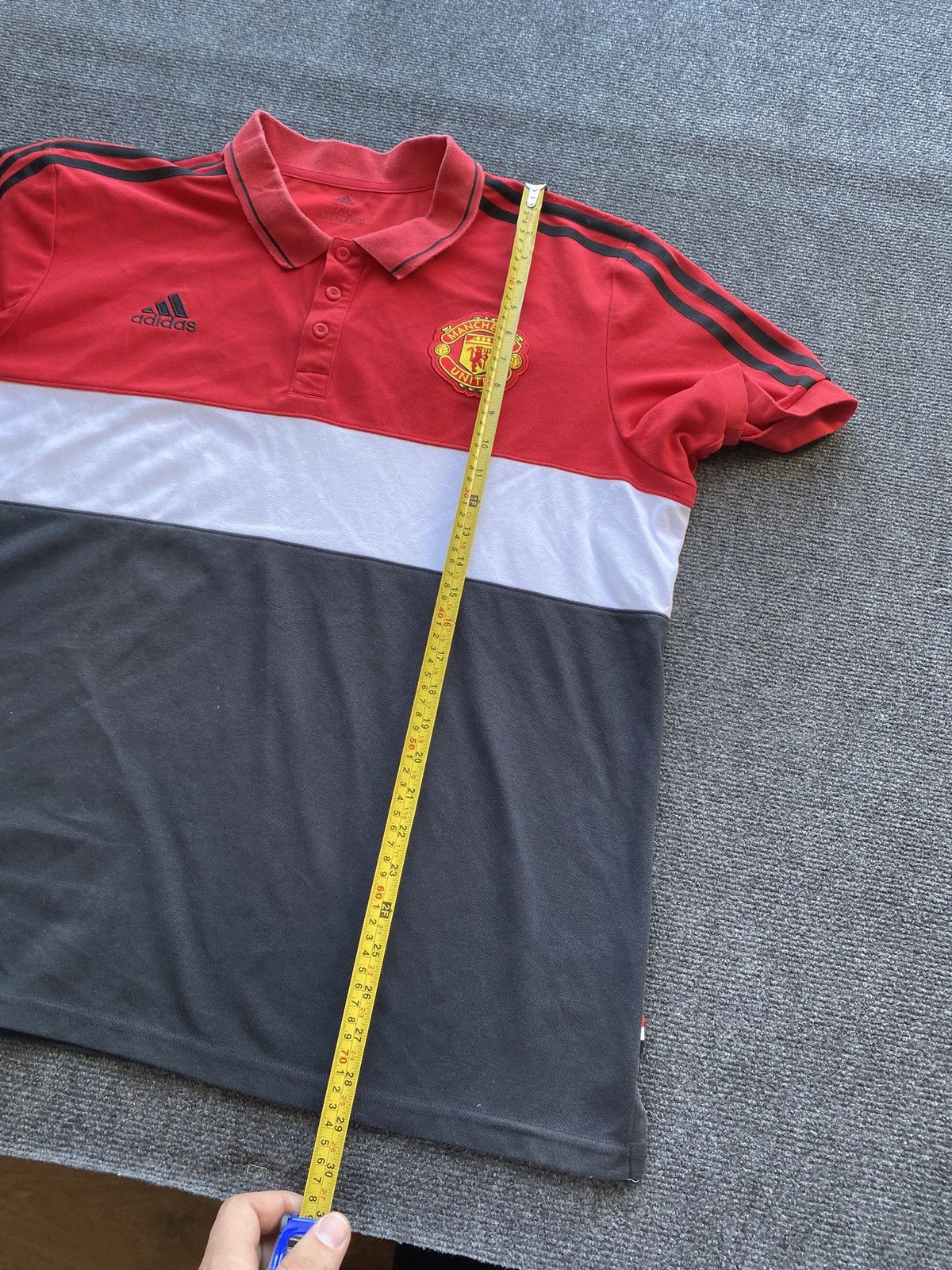 Adidas 🔥Adidas Manchester United polos mens xxl Size US XXL / EU 58 / 5 - 5 Thumbnail