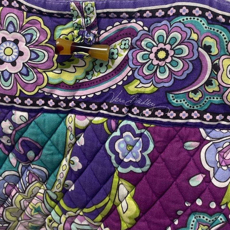 Vera Bradley Vera Bradley Floral Quilted Fabric Handbag Purse Tote Bag Size ONE SIZE - 2 Thumbnail
