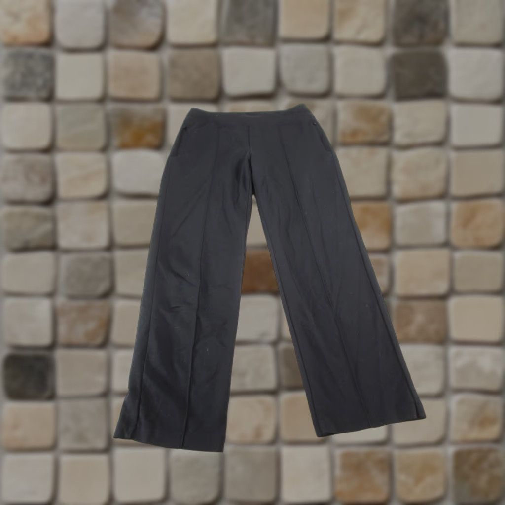 Athleta Athleta Pants Womens 10 Black Straight Stretch Dress Pants Size 32" / US 10 / IT 46 - 1 Thumbnail