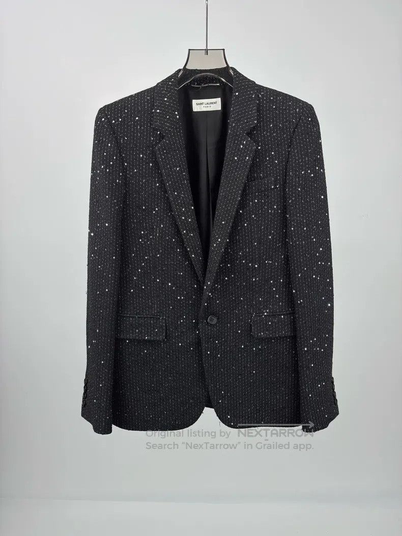 Saint Laurent Paris Sequined jacket