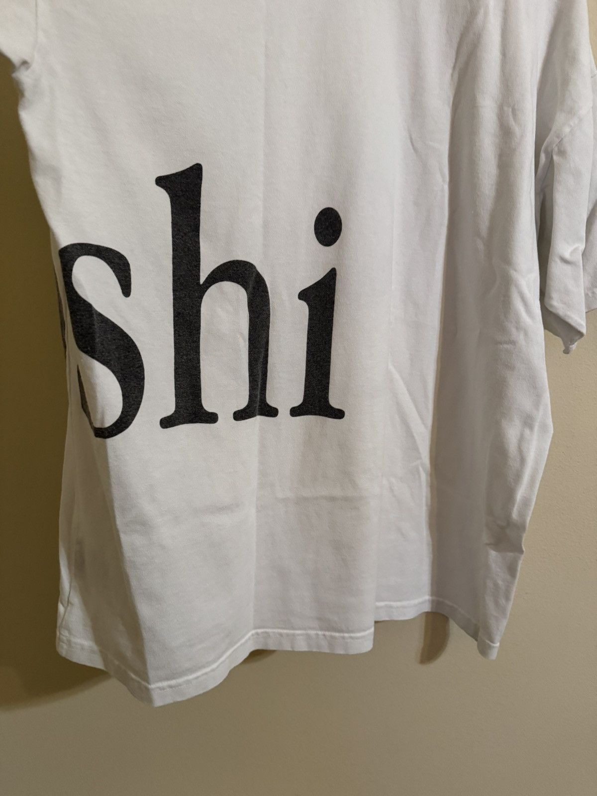 Satoshi Nakamoto Satoshi Nakamoto Wrap Tee Shirt White XL Size US XL / EU 56 / 4 - 7 Thumbnail