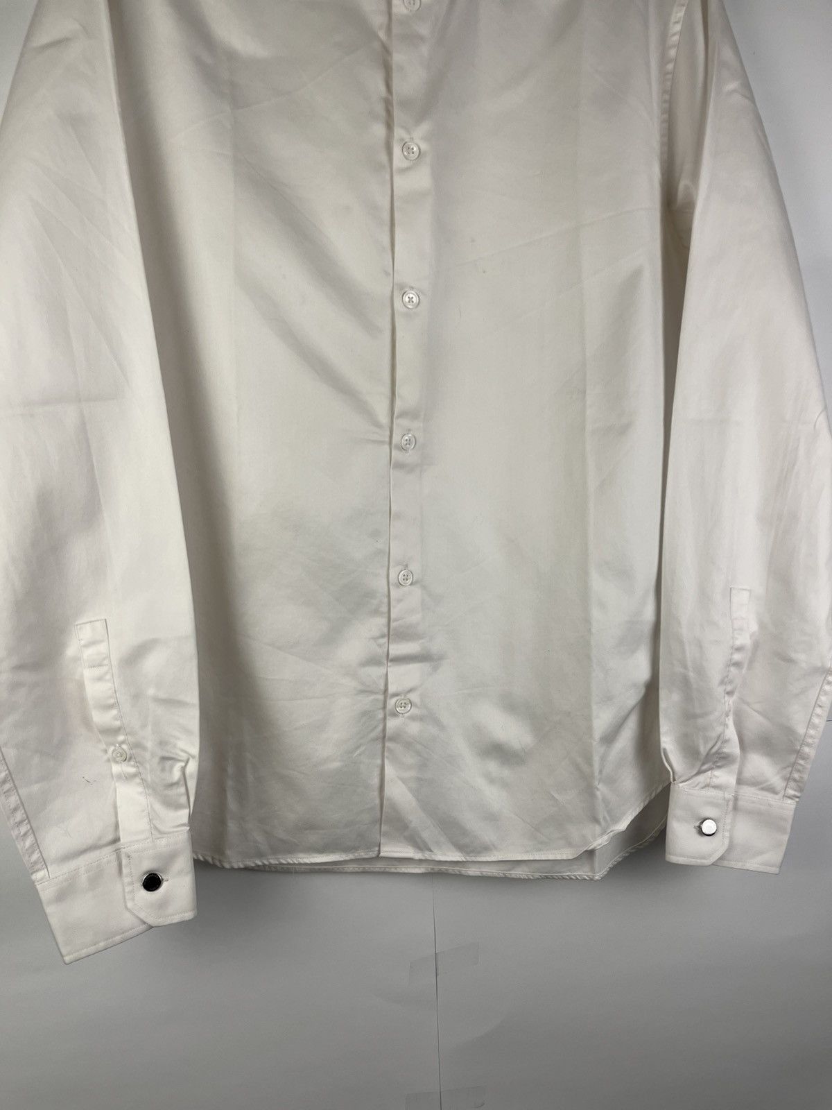 The Kooples The Kooples Solid Men's Cotton Long Sleeve Shirt Button Up Size US M / EU 48-50 / 2 - 4 Thumbnail