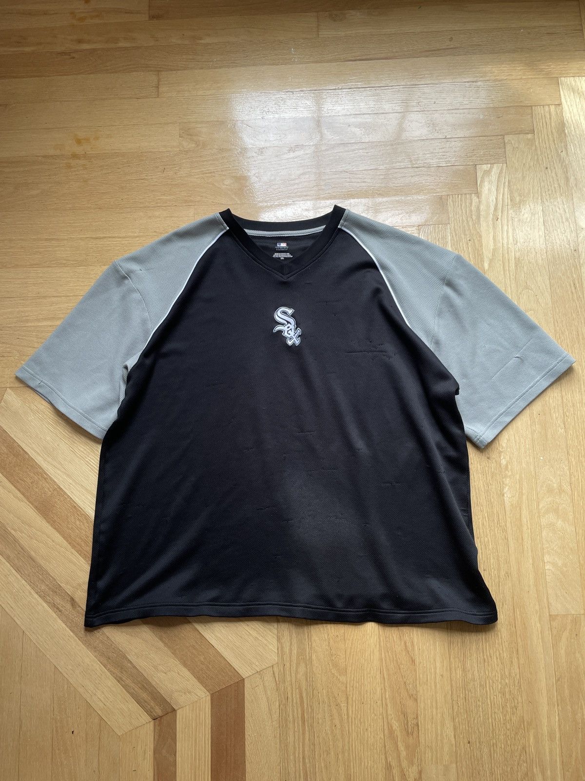 MLB VTG 00’s Chicago White Sox Center Logo Tee T-shirt Black XXL Size US XXL / EU 58 / 5 - 1 Thumbnail
