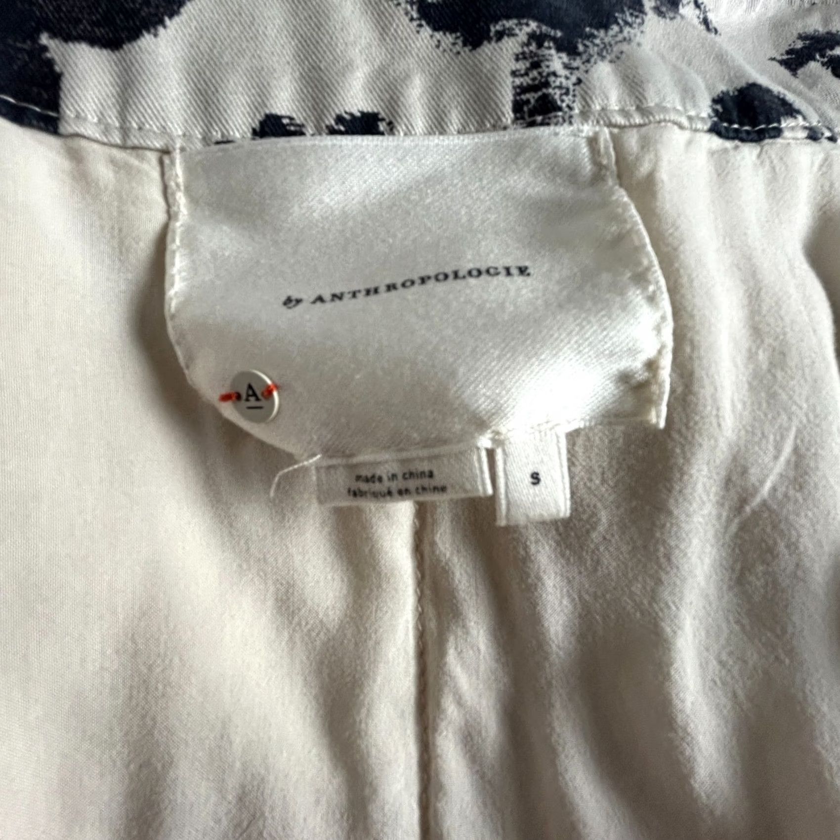 Anthropologie Anthropologie Women's Eleanor Kimono Jacket Open Front Boho Cream Size Small Size S / US 4 / IT 40 - 3 Thumbnail