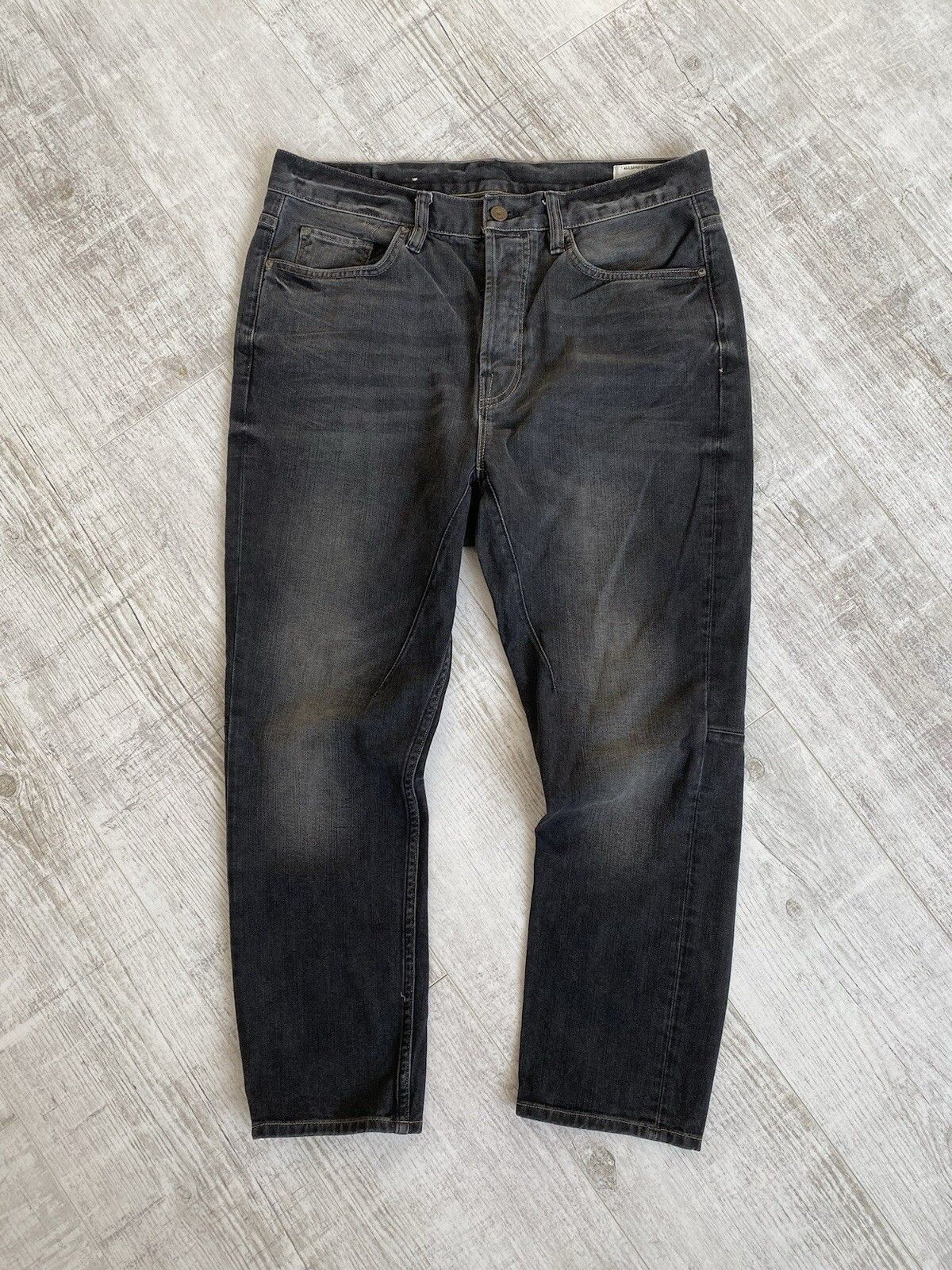 Allsaints Allsaints Washed Denim Ashtray Jeans Pants Size US 30 / EU 46 - 2 Thumbnail