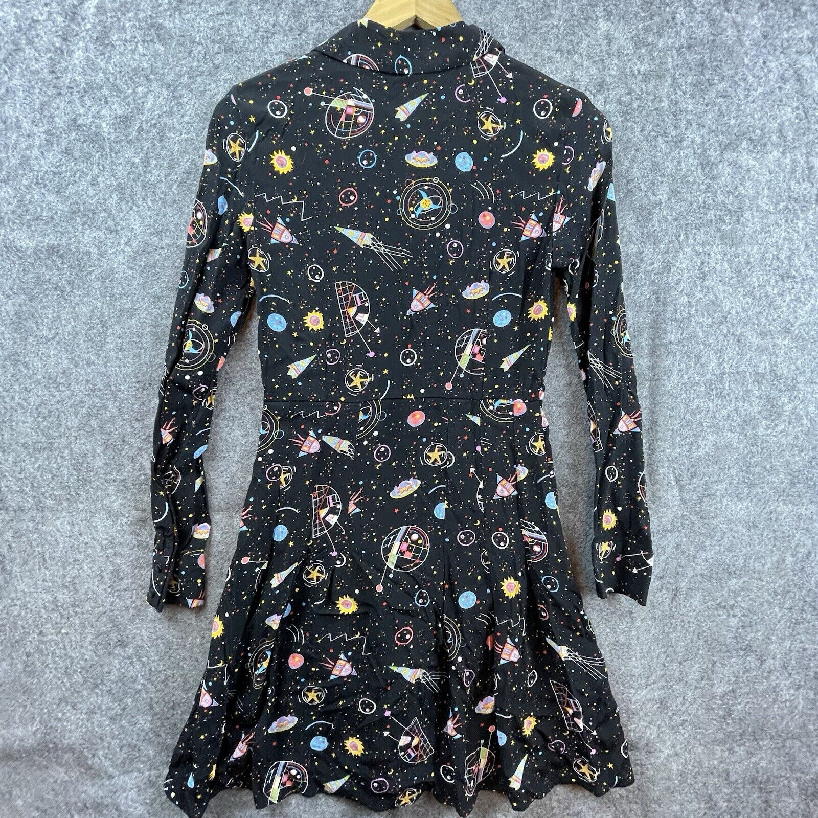 & Other Stories & Other Stories Dress 4 Spaceship Rocket Stars Planets Space Size S / US 4 / IT 40 - 2 Thumbnail