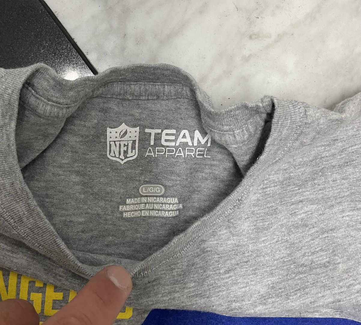 NFL 🔥 Vintage LA Rams t-shirt Size US L / EU 52-54 / 3 - 2 Thumbnail