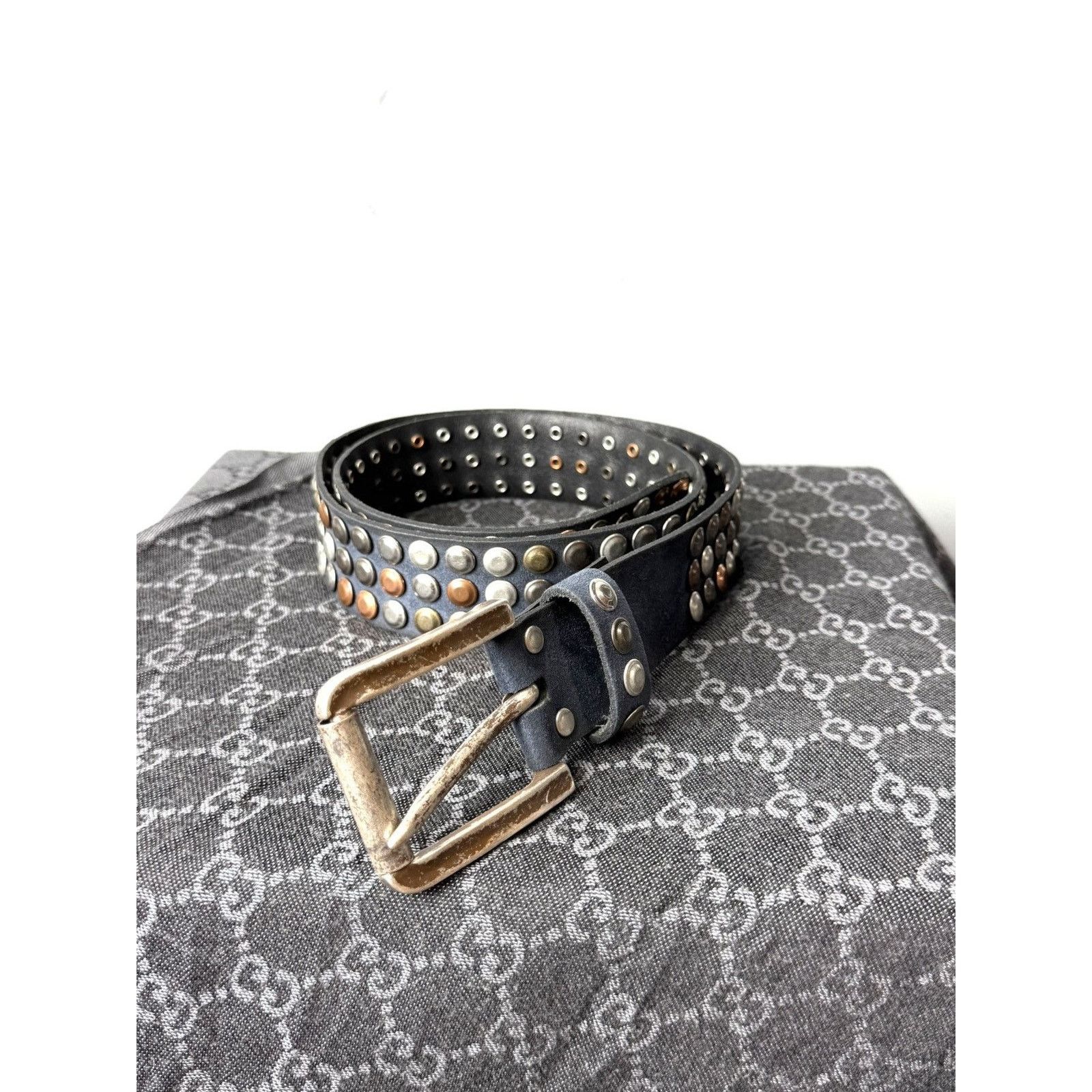 Japanese Brand Vintage Y2K Crazy Metal Belt Drip Diesel japan Hype bb Simon Size ONE SIZE - 1 Thumbnail