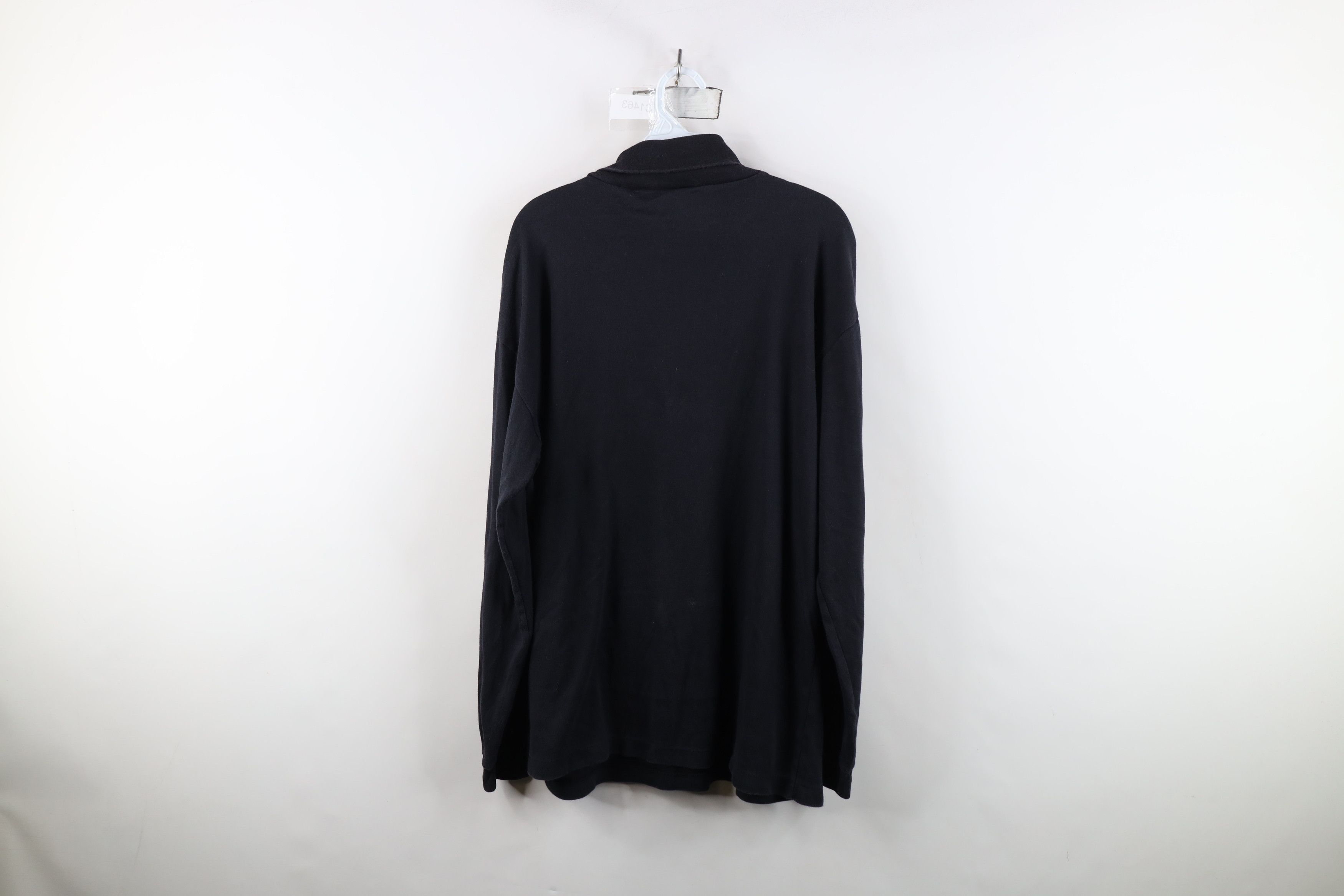 Vintage Vintage 90s Streetwear Blank Long Sleeve Turtleneck T-Shirt Size US L / EU 52-54 / 3 - 10 Thumbnail