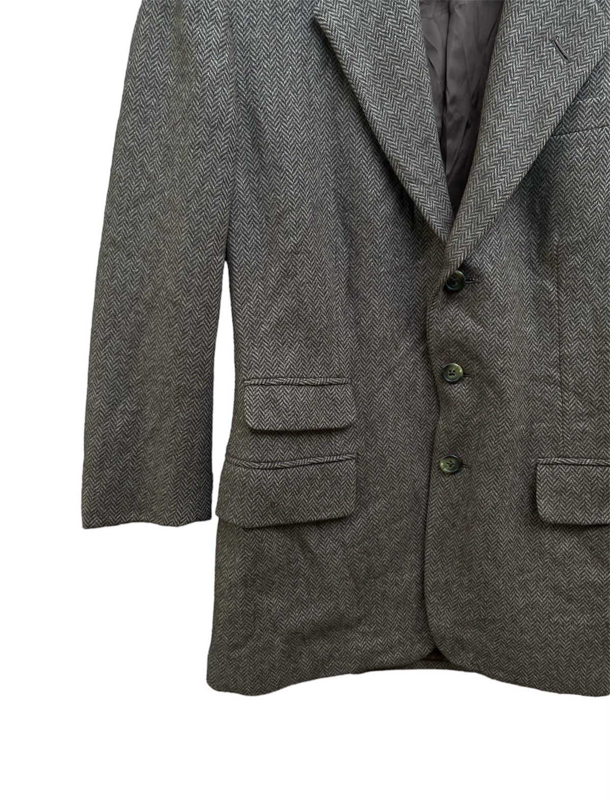 Ralph Lauren × Vintage Vintage 90s Ralph Lauren Wool Blazer Size 38L - 4 Thumbnail